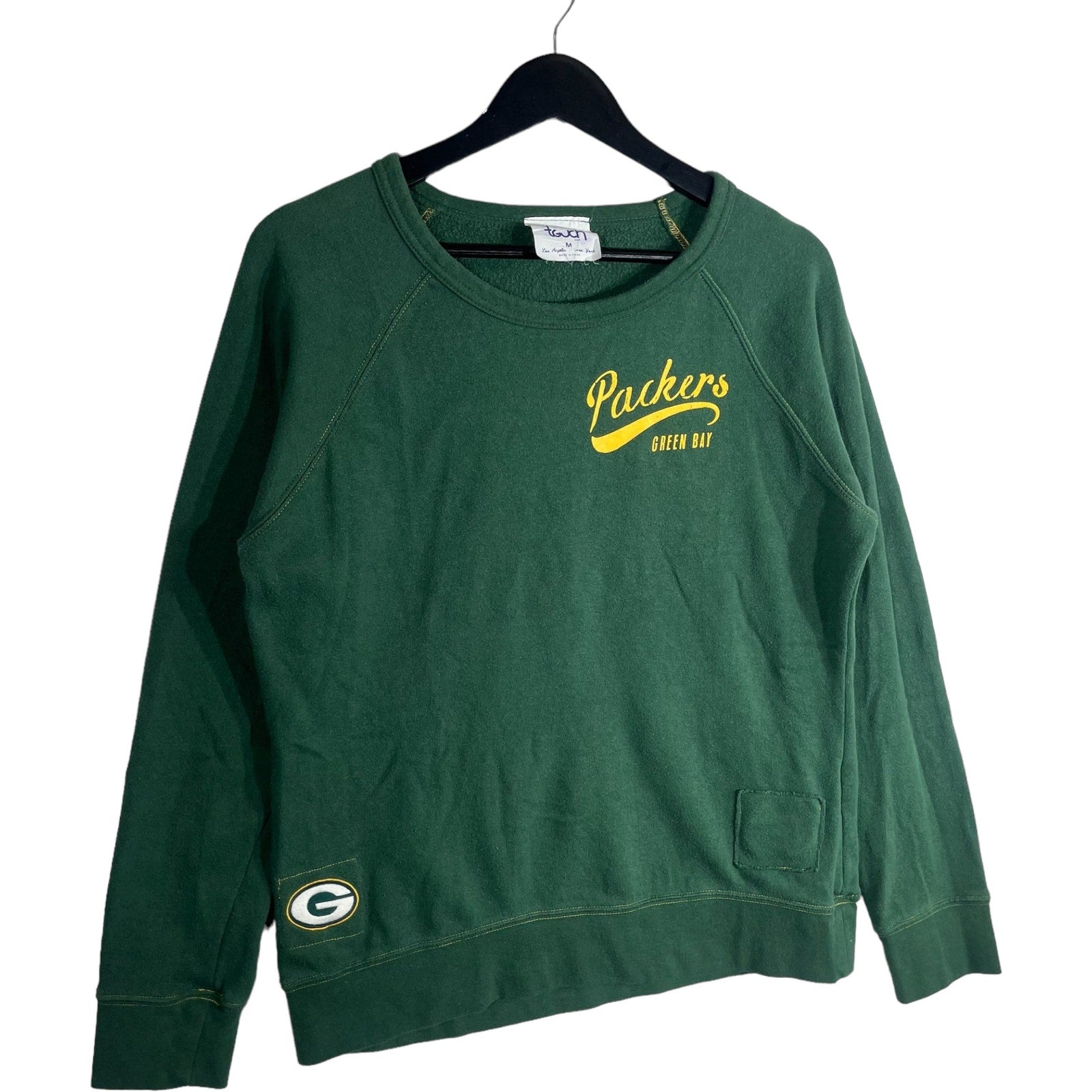 Collection of Women's Green Bay Packers NFL Crewneck in a gallery layout