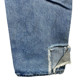 Collection of Wrangler Zip Fly Distressed Straight Leg Denim Pants in a gallery layout