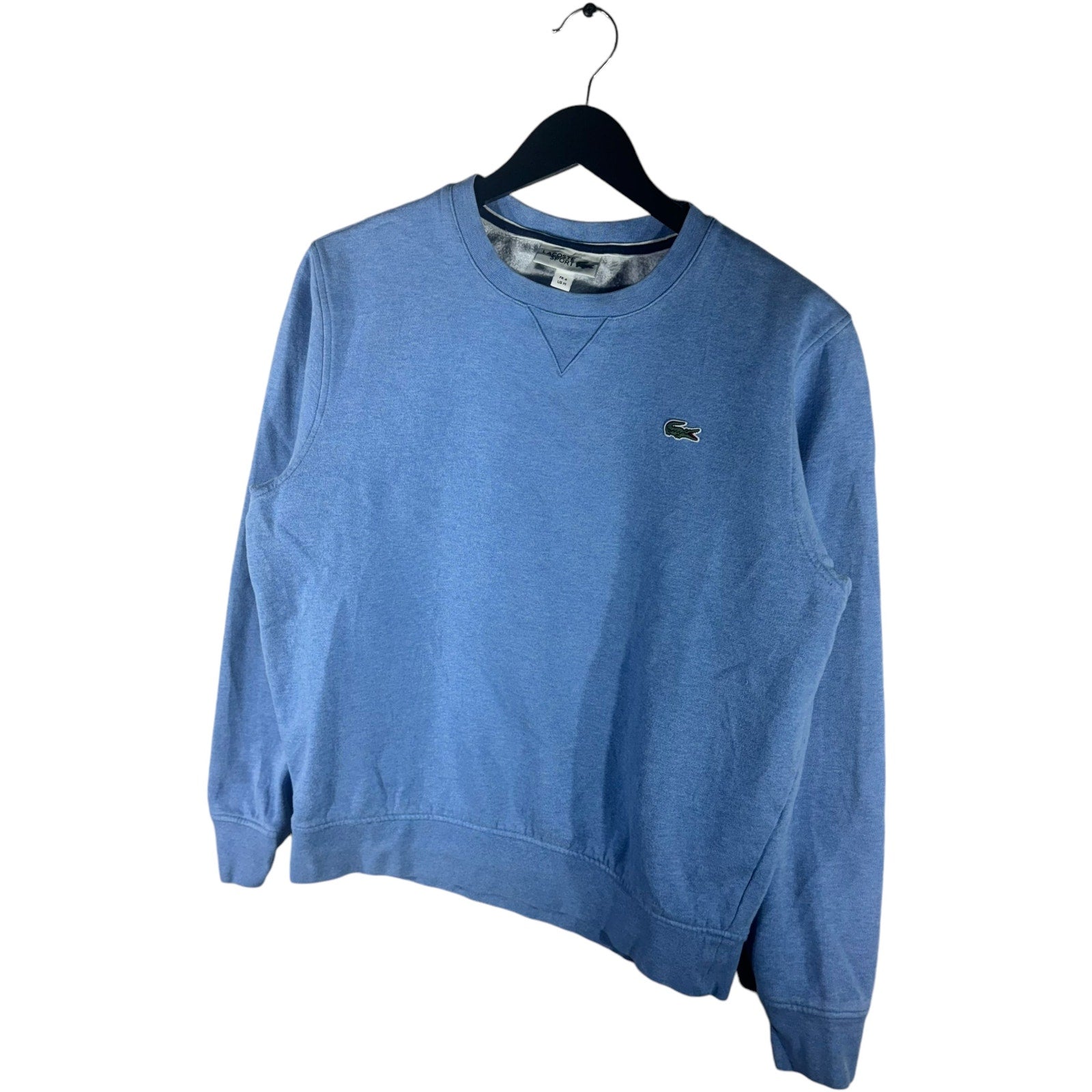 Collection of Lacoste Logo Crewneck in a gallery layout