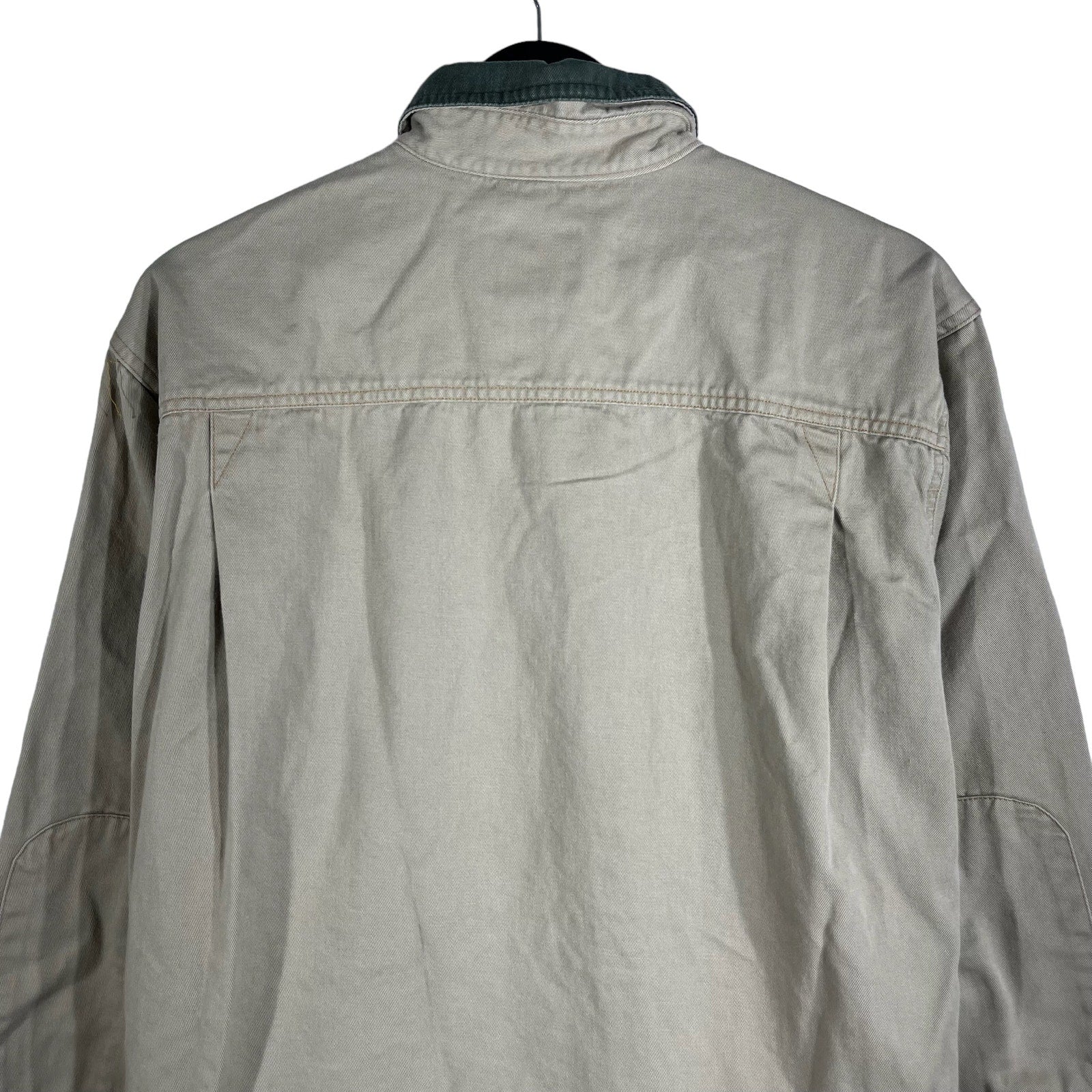 Collection of Woolrich Thick Long Sleeve Cotton Button Down in a gallery layout