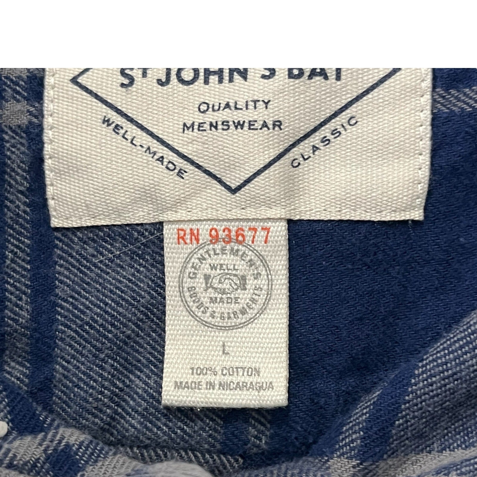 Collection of St. John's Bay Plaid Flannel in a gallery layout