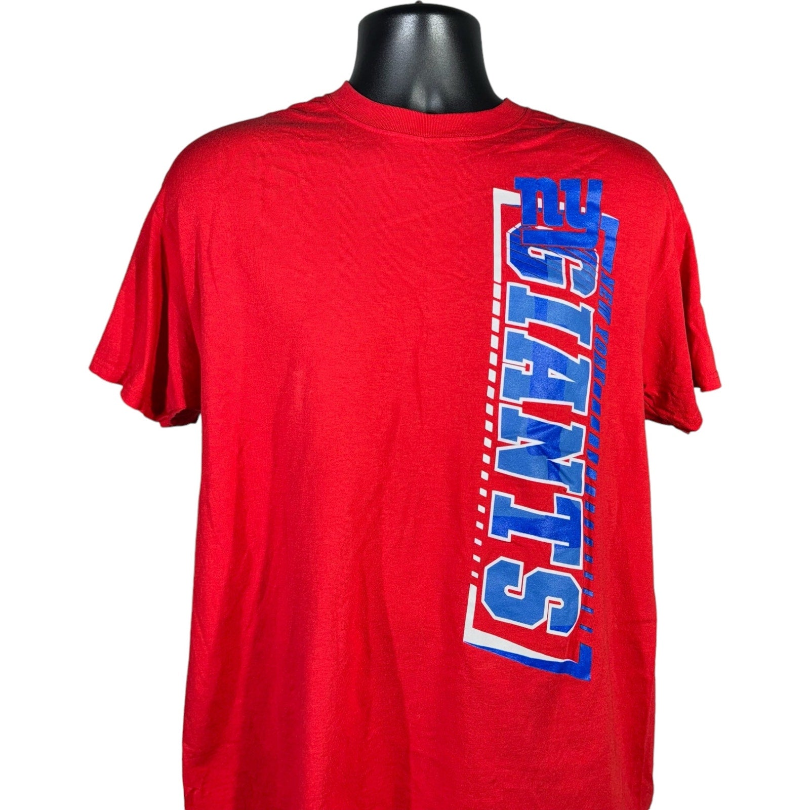 Collection of NFL New York Giants Vertical Spellout Tee in a gallery layout