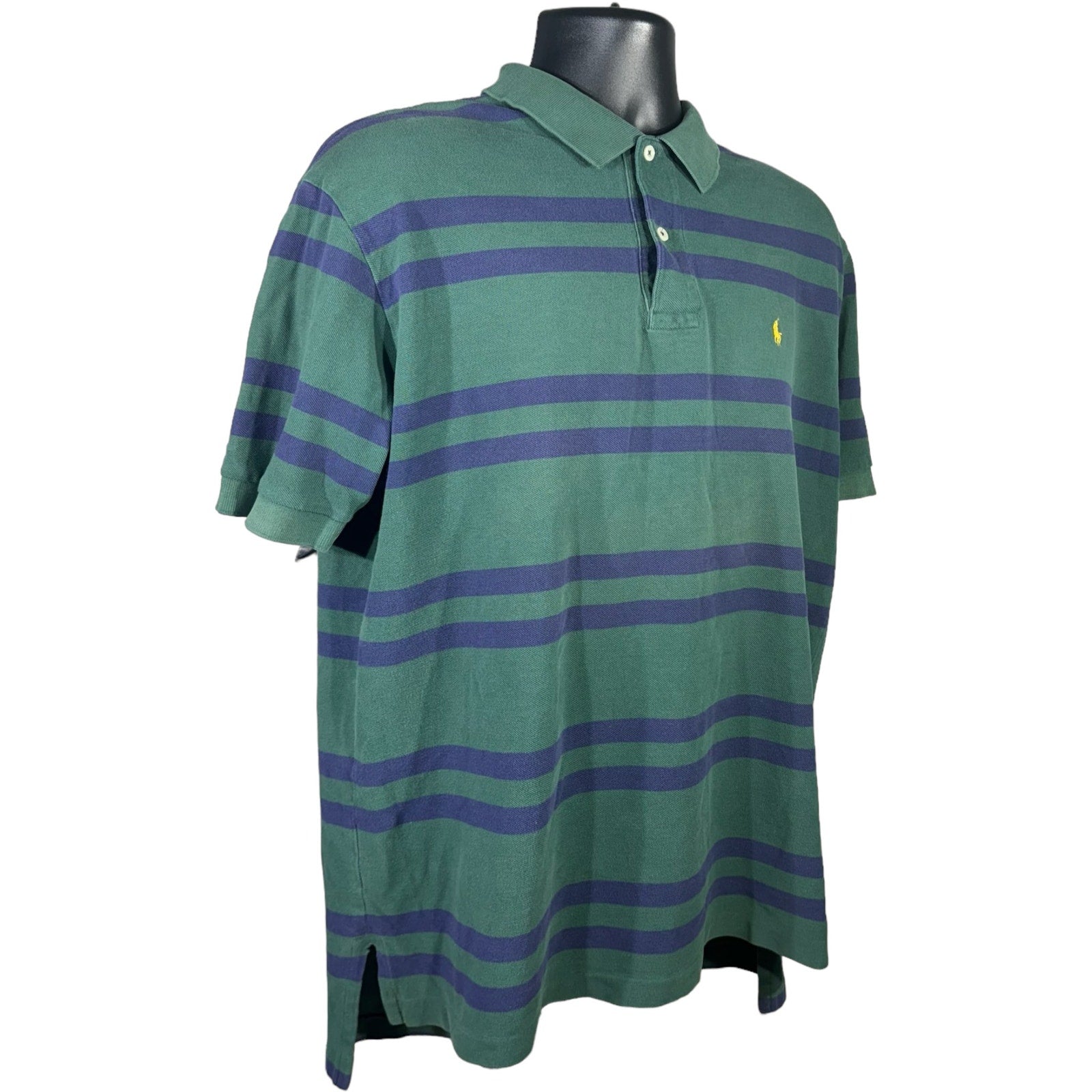 Collection of Polo Ralph Lauren Striped Short Sleeve Polo in a gallery layout