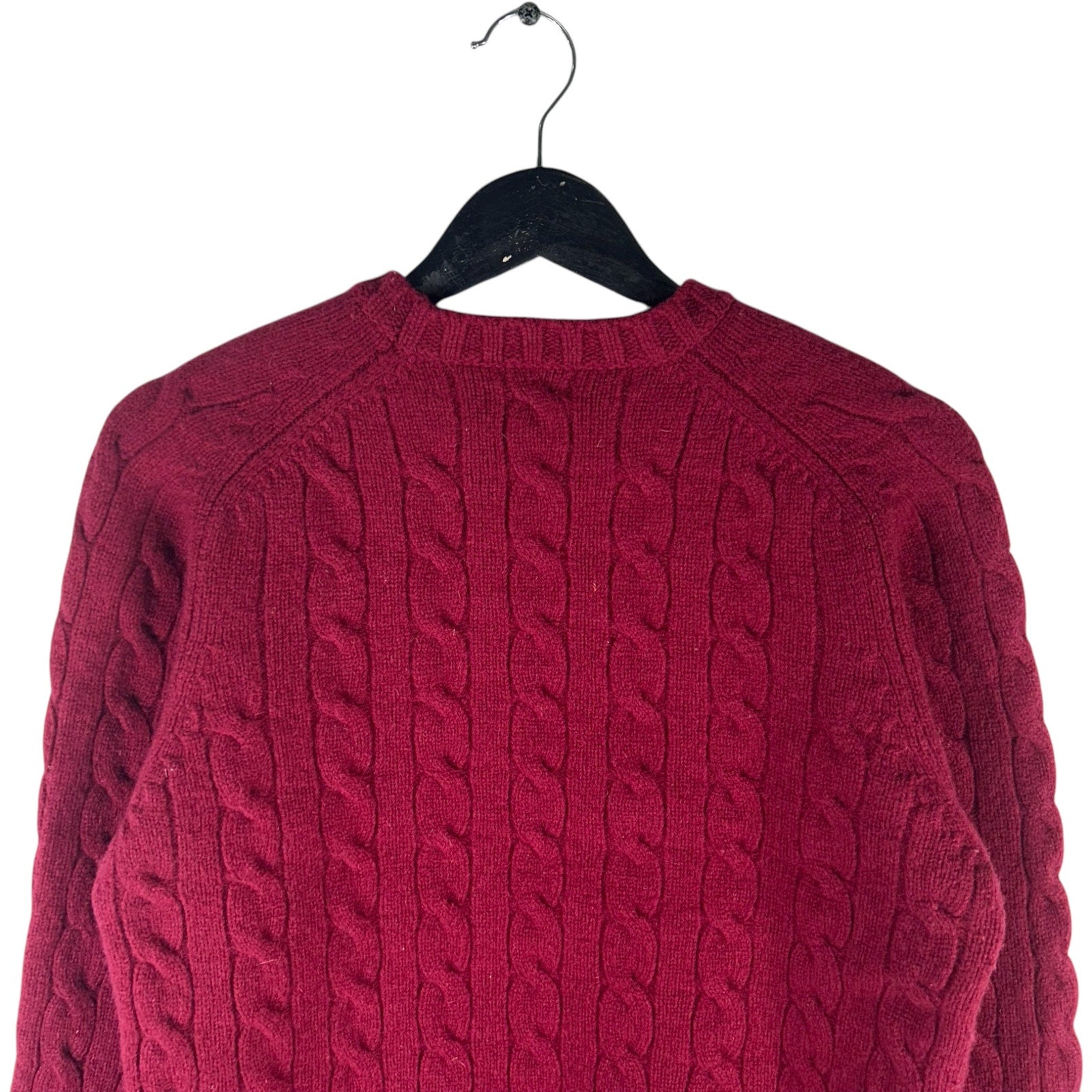 Collection of Abercrombie & Fitch Cable Knit Sweater in a gallery layout