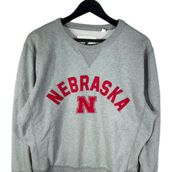 Collection of Nebraska University Collegiate Crewneck in a gallery layout