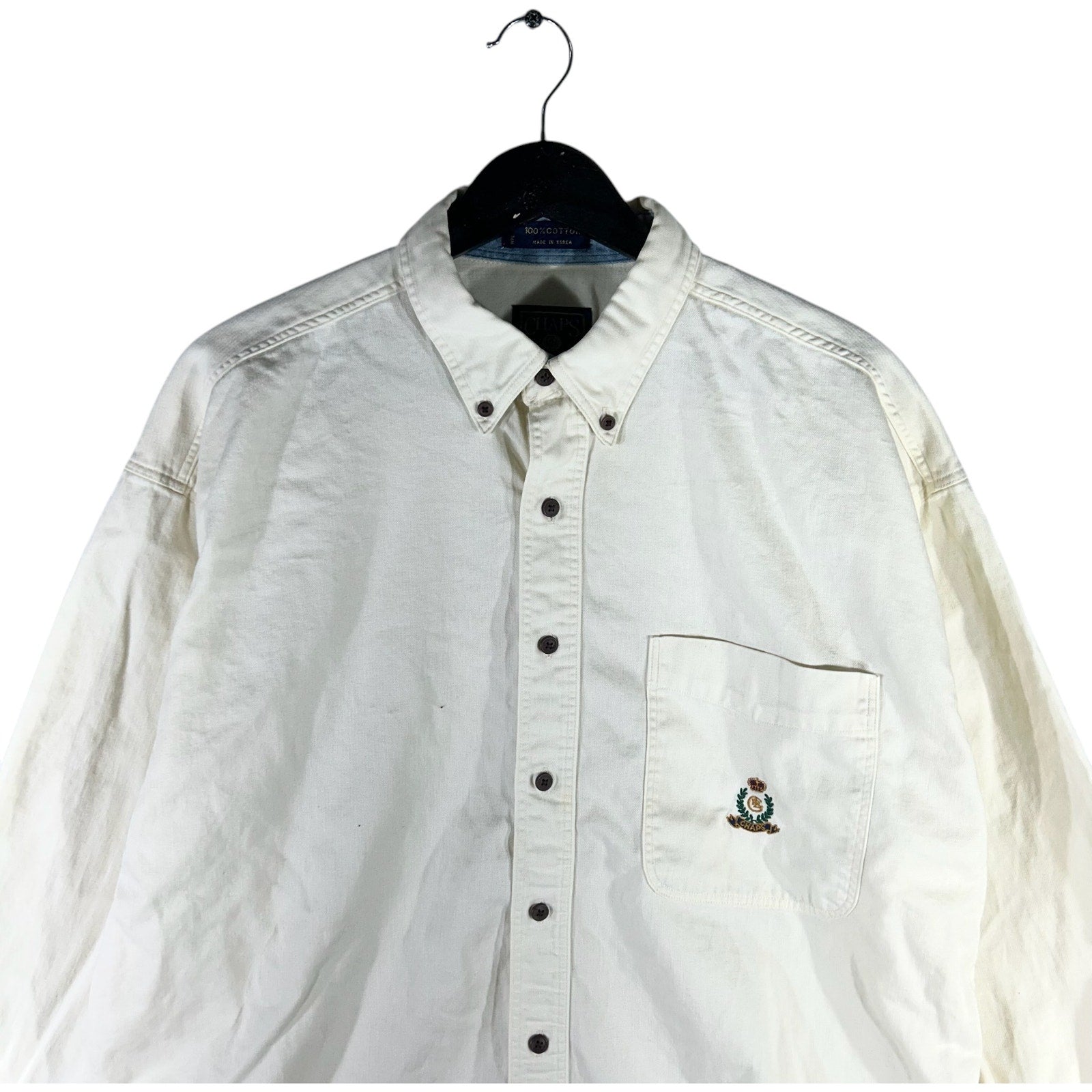 Collection of Chaps Ralph Lauren Long Sleeve Polo in a gallery layout