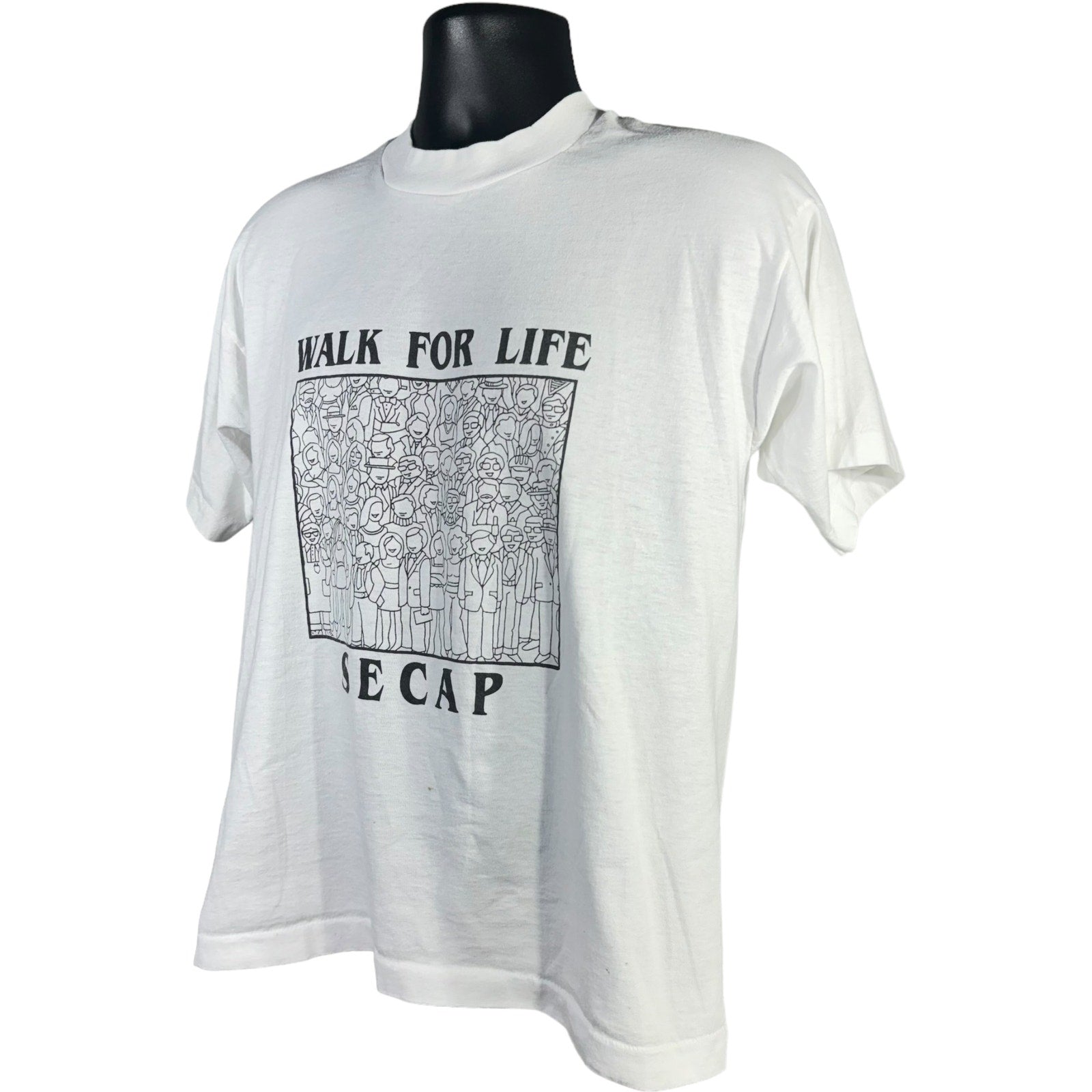 Collection of Walk For Life Secap Illustration Short Sleeve Tee in a gallery layout