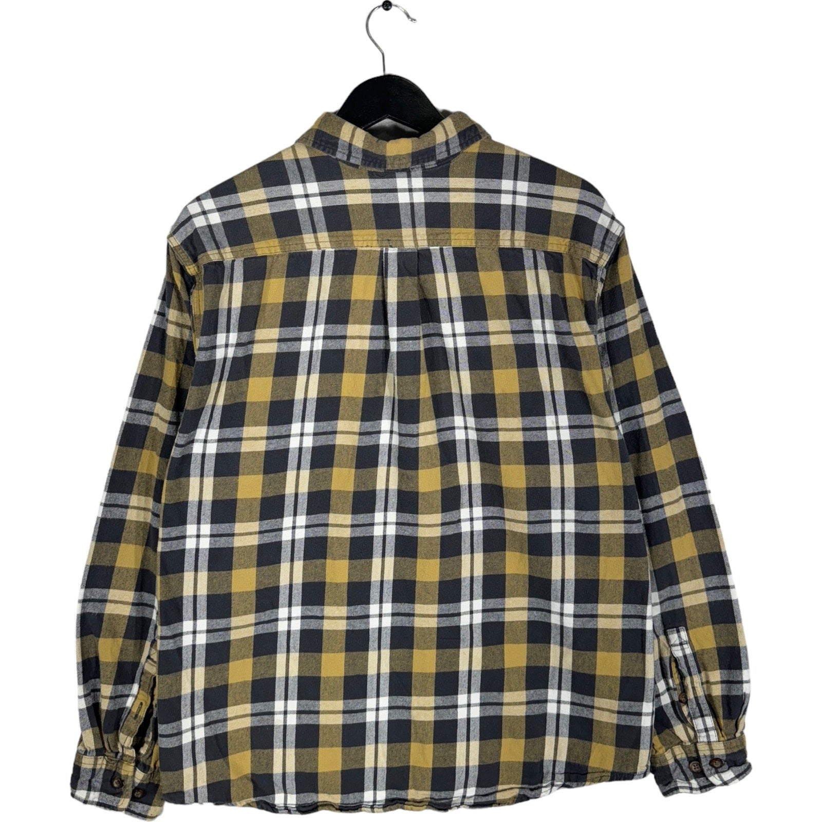 Collection of Eddie Bauer Long Sleeve Plaid Flannel in a gallery layout