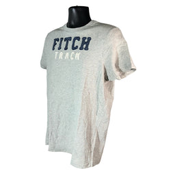 Collection of Abercrombie & Fitch "Fitch Track" Patch Spellout Muscle Tee in a gallery layout