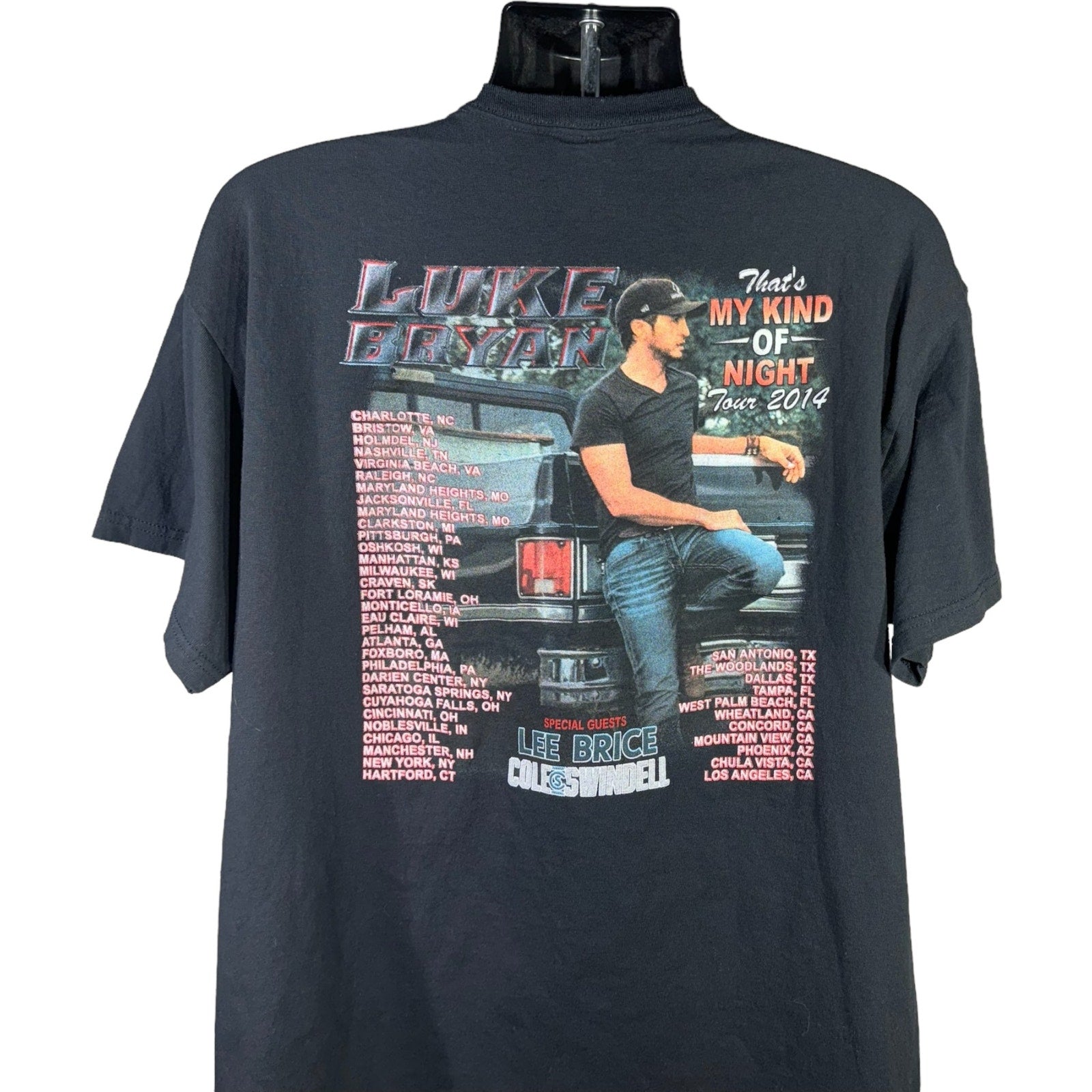 Collection of Luke Bryant Country Concert Tee in a gallery layout