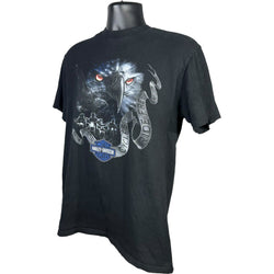 Collection of Harley Davidson "Motorcycles Ride Free" St. Paul Tee in a gallery layout