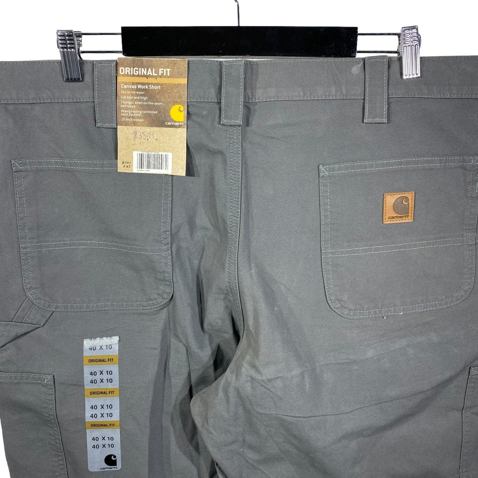Collection of NWT Carhartt Work Shorts in a gallery layout