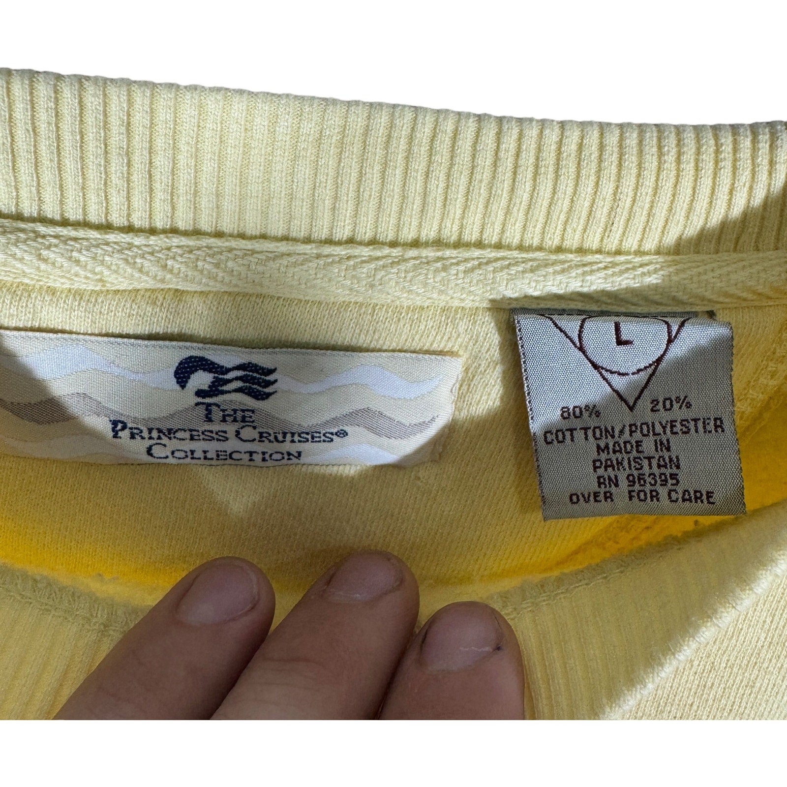 Collection of Embroidered Australia Pullover Crewneck in a gallery layout