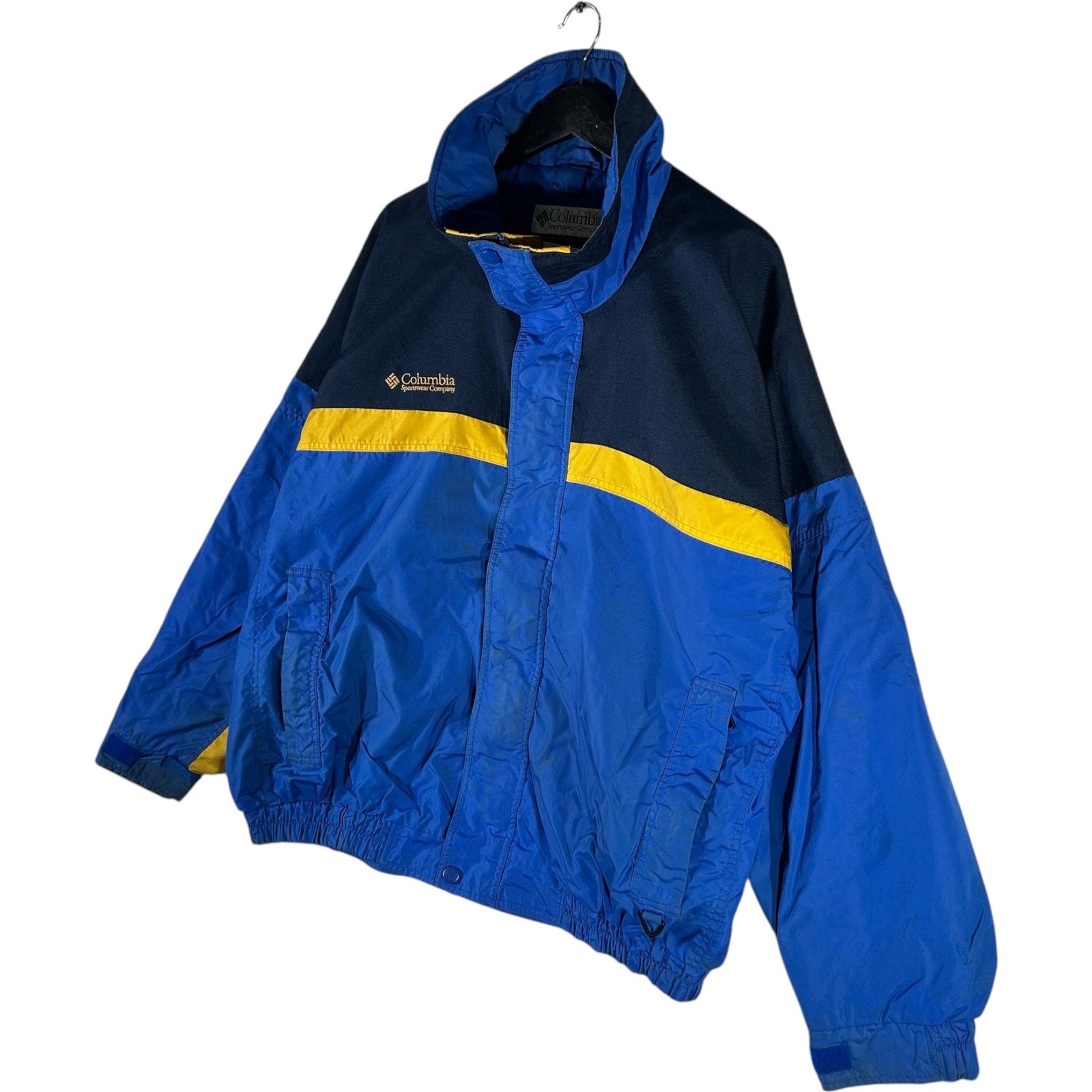 Collection of Vintage Columbia Bugaboo Full Zip Rain Jacket in a gallery layout
