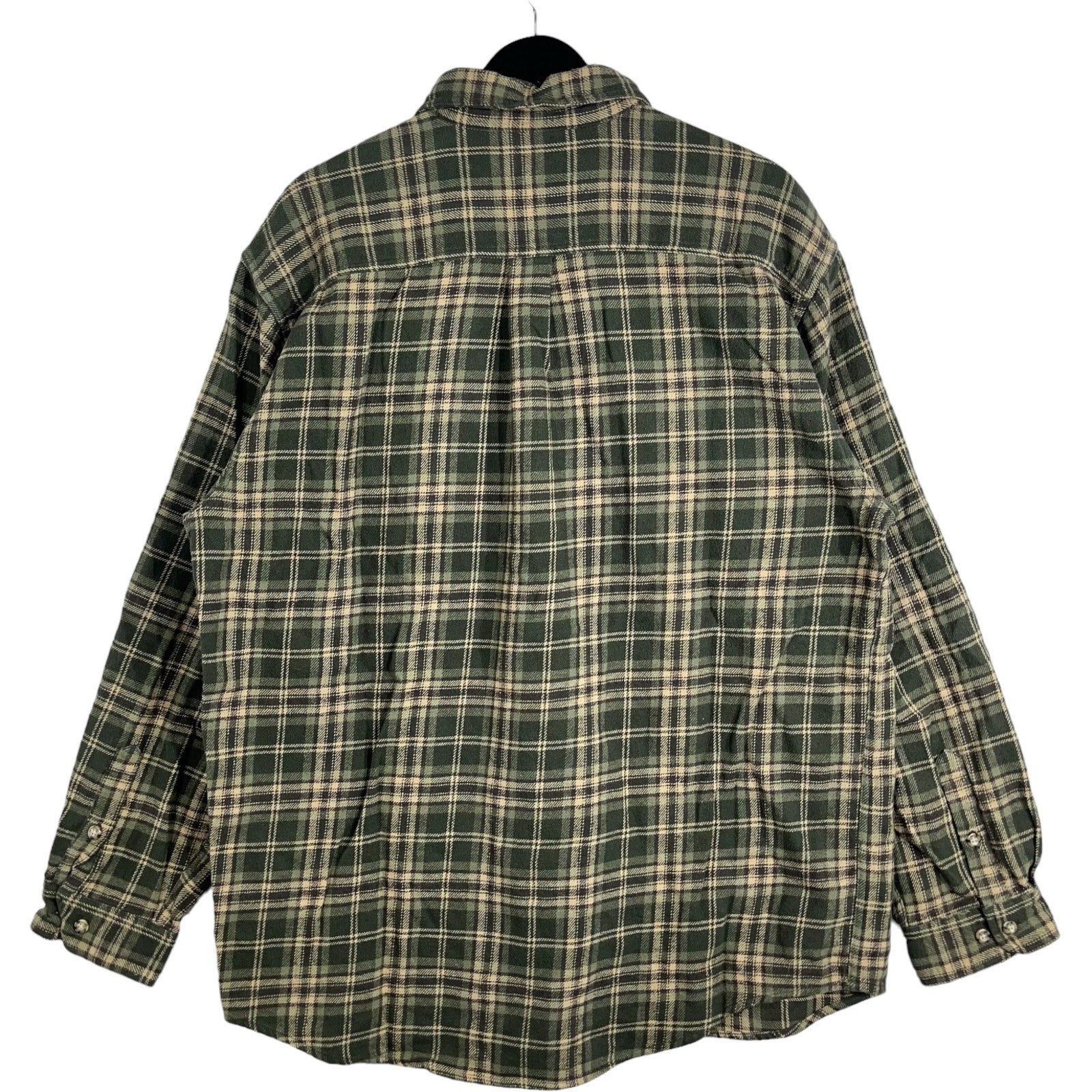 Collection of Carhartt Plaid Long Sleeve Flannel in a gallery layout