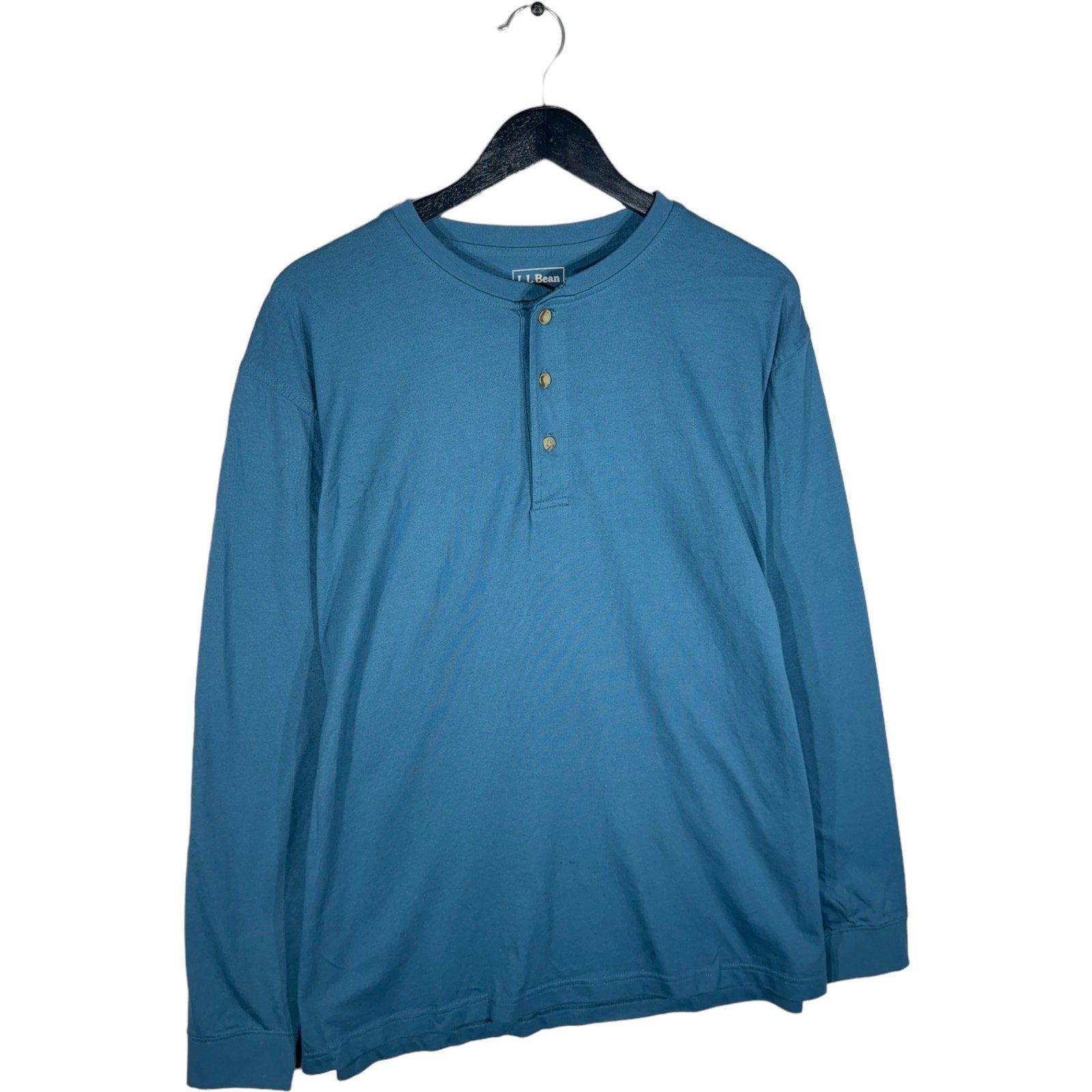 Collection of L.L. Bean Henley Long Sleeve in a gallery layout