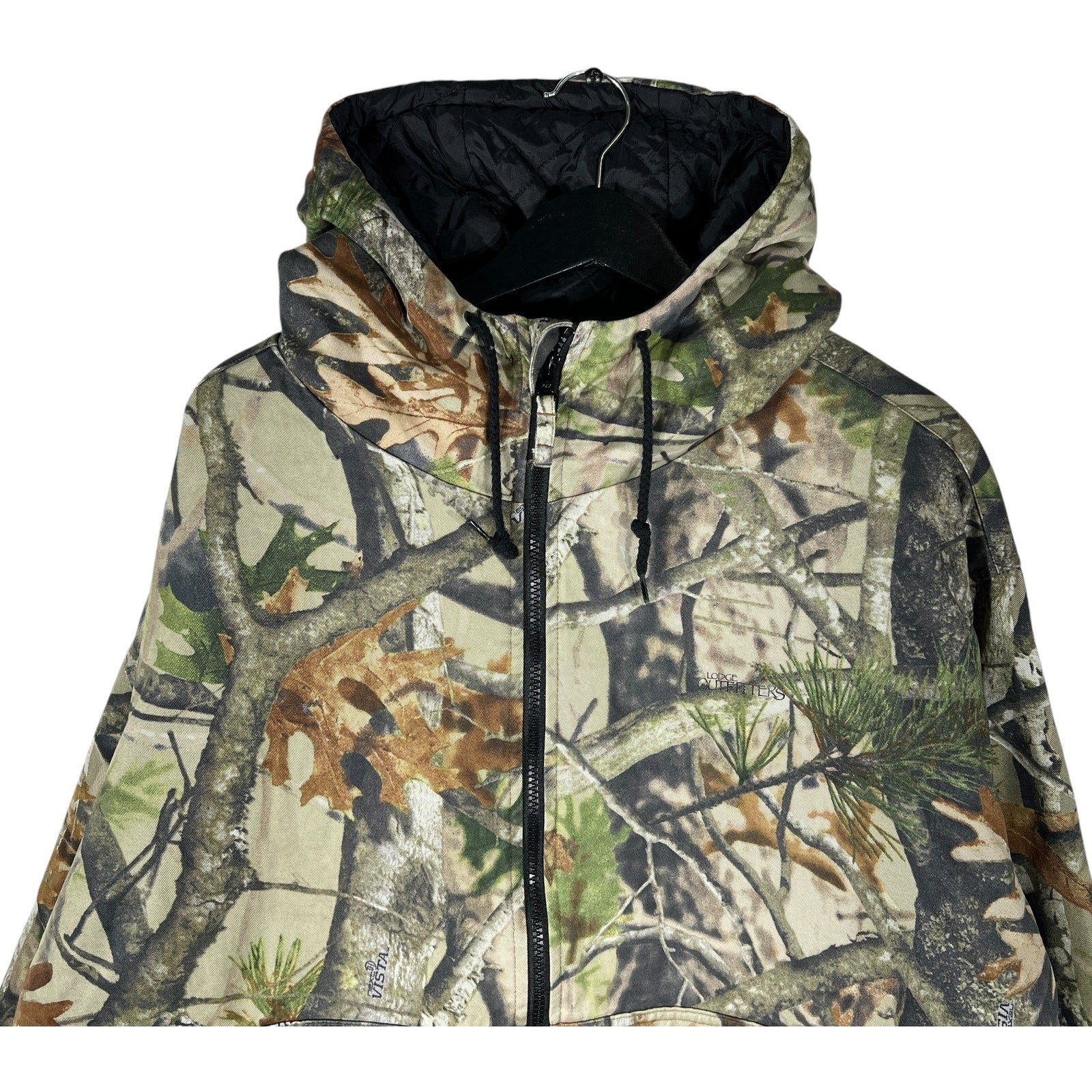 Collection of Lodge Outfitters Full Zip Camo Jacket in a gallery layout