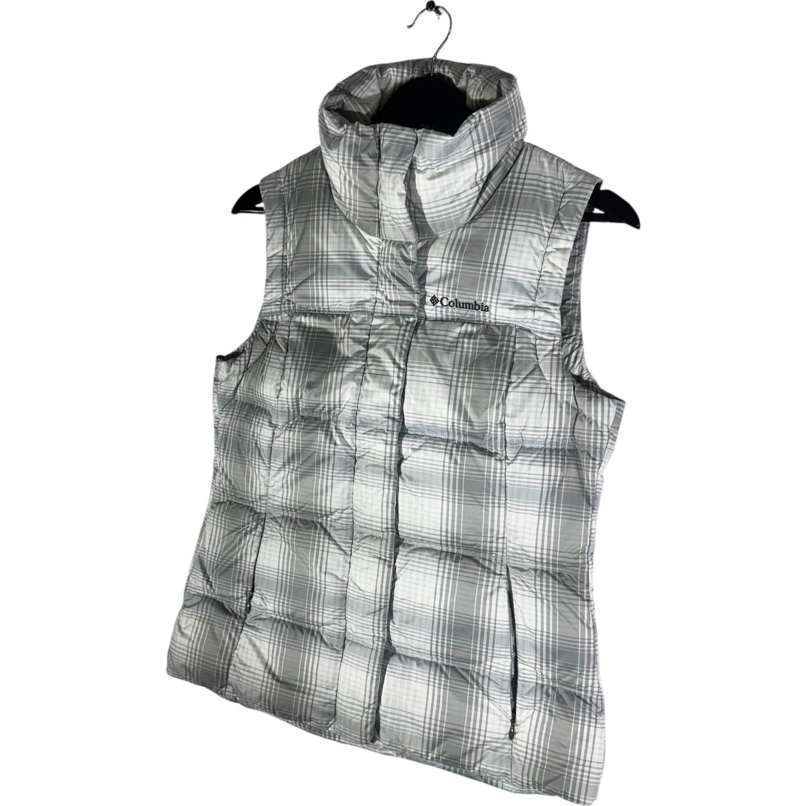 Collection of Columbia Omni Shield Plaid Print Puffer Vest in a gallery layout