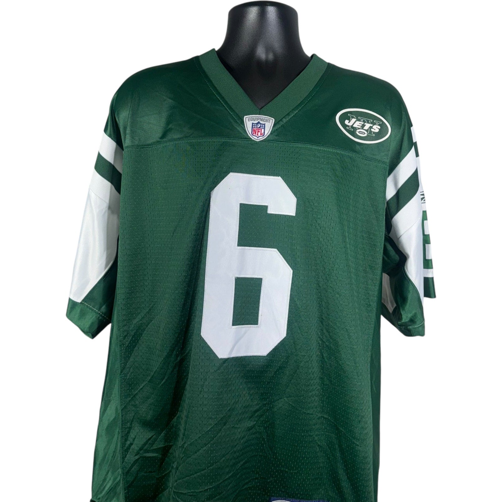 Collection of Reebok New York Jets #6 Mark Sanchez NFL Jersey in a gallery layout