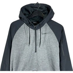 Collection of Nike Dri-Fit Shoulder Swoosh Hoodie in a gallery layout