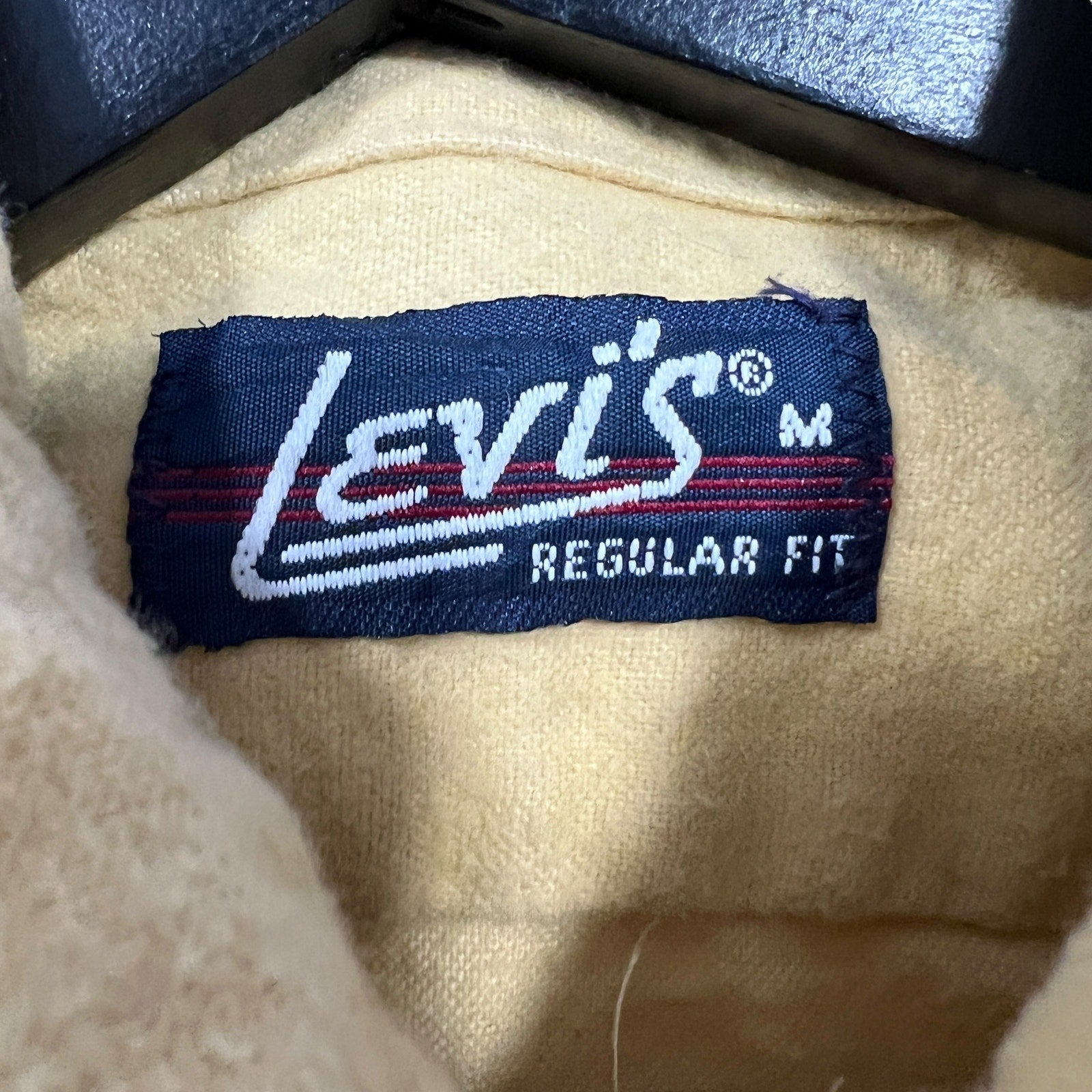 Collection of Vintage Levi's Chamois Cotton Button Up Flannel 80s in a gallery layout