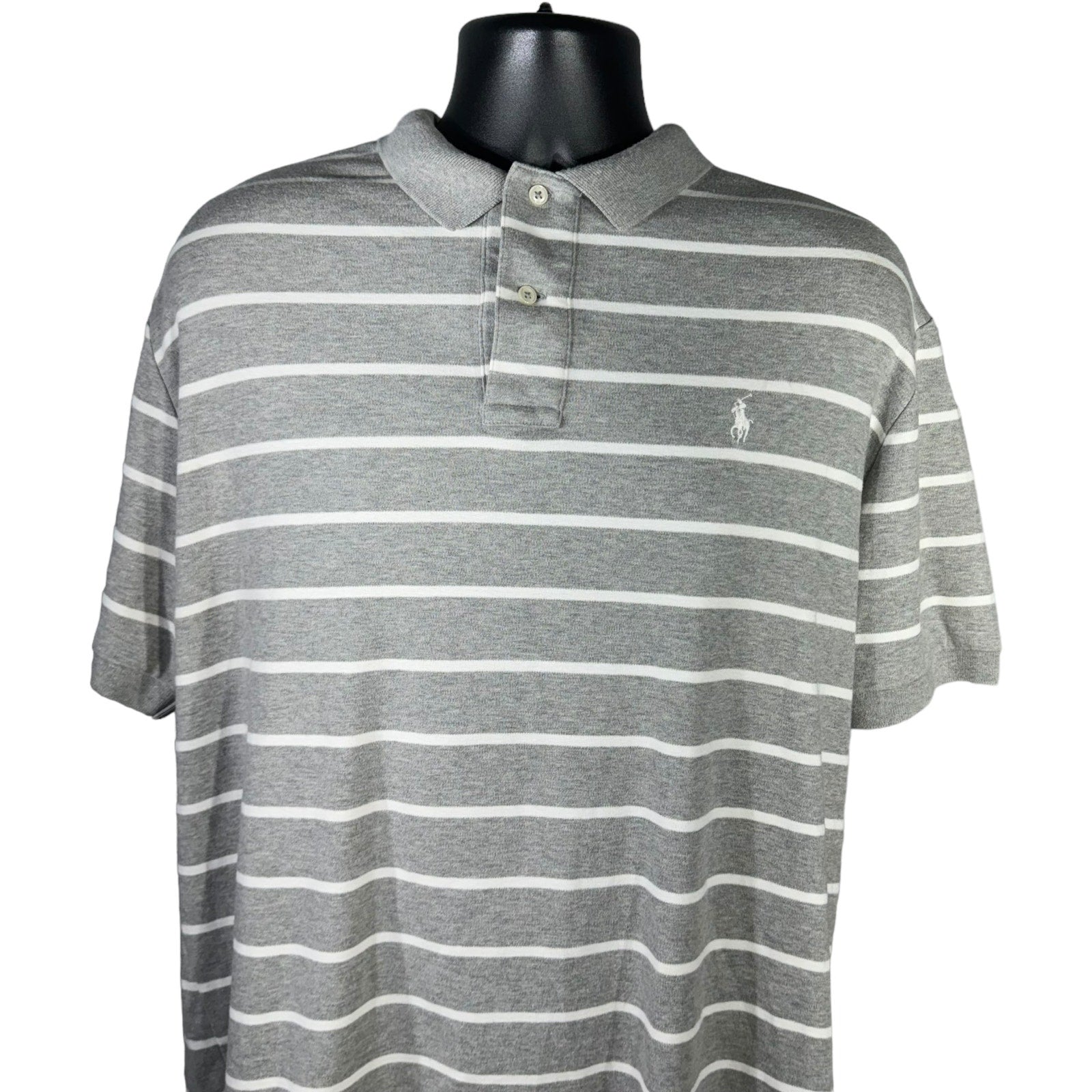 Collection of Polo Ralph Lauren Striped Short Sleeve Polo in a gallery layout