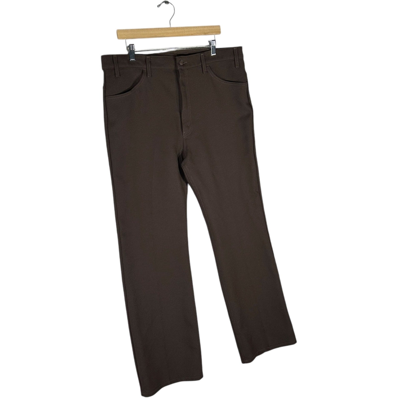 Collection of Vintage Levi's Black Tab Dacron Polyester Chino Pants 40x30 in a gallery layout