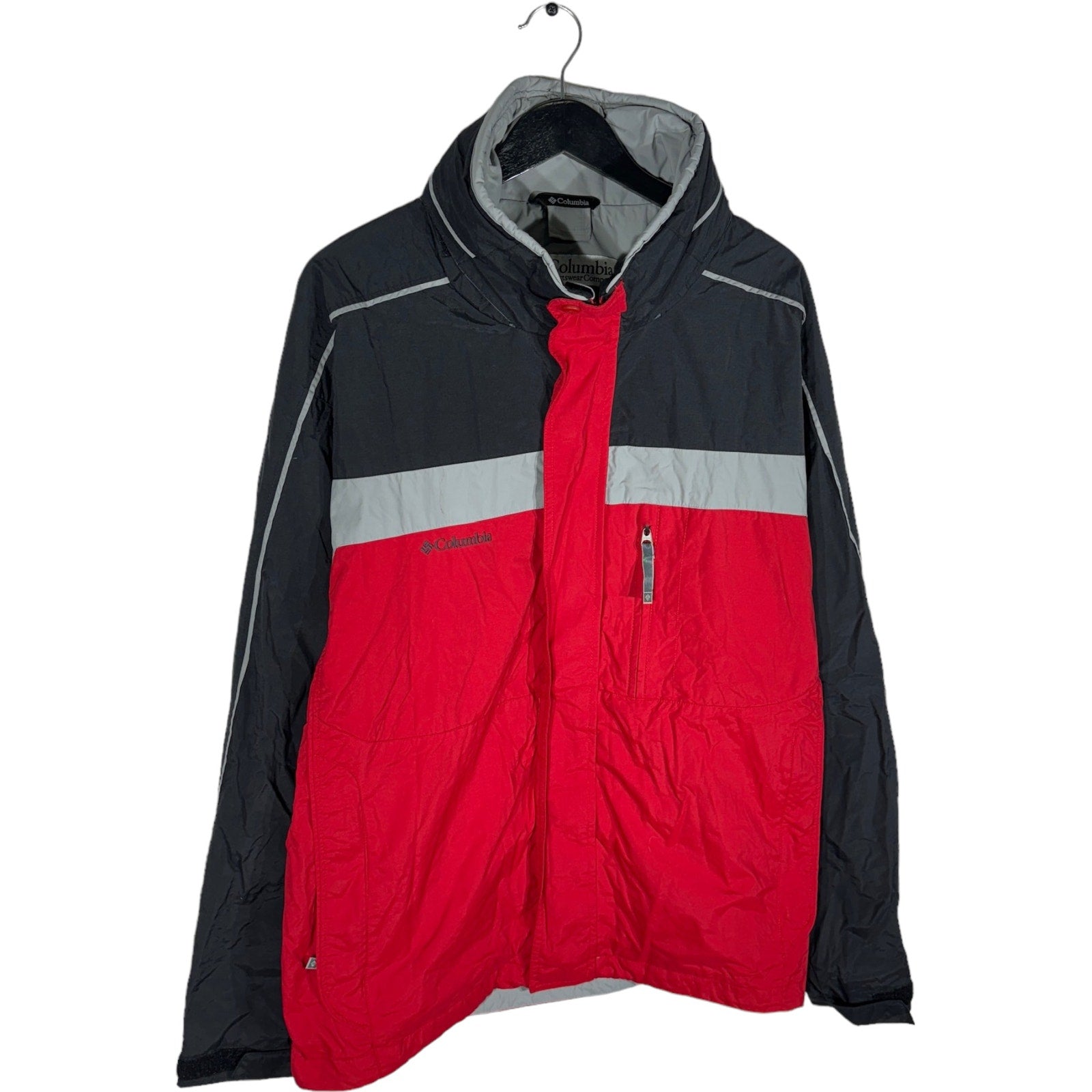 Collection of Columbia Full Zip Rain Jacket in a gallery layout