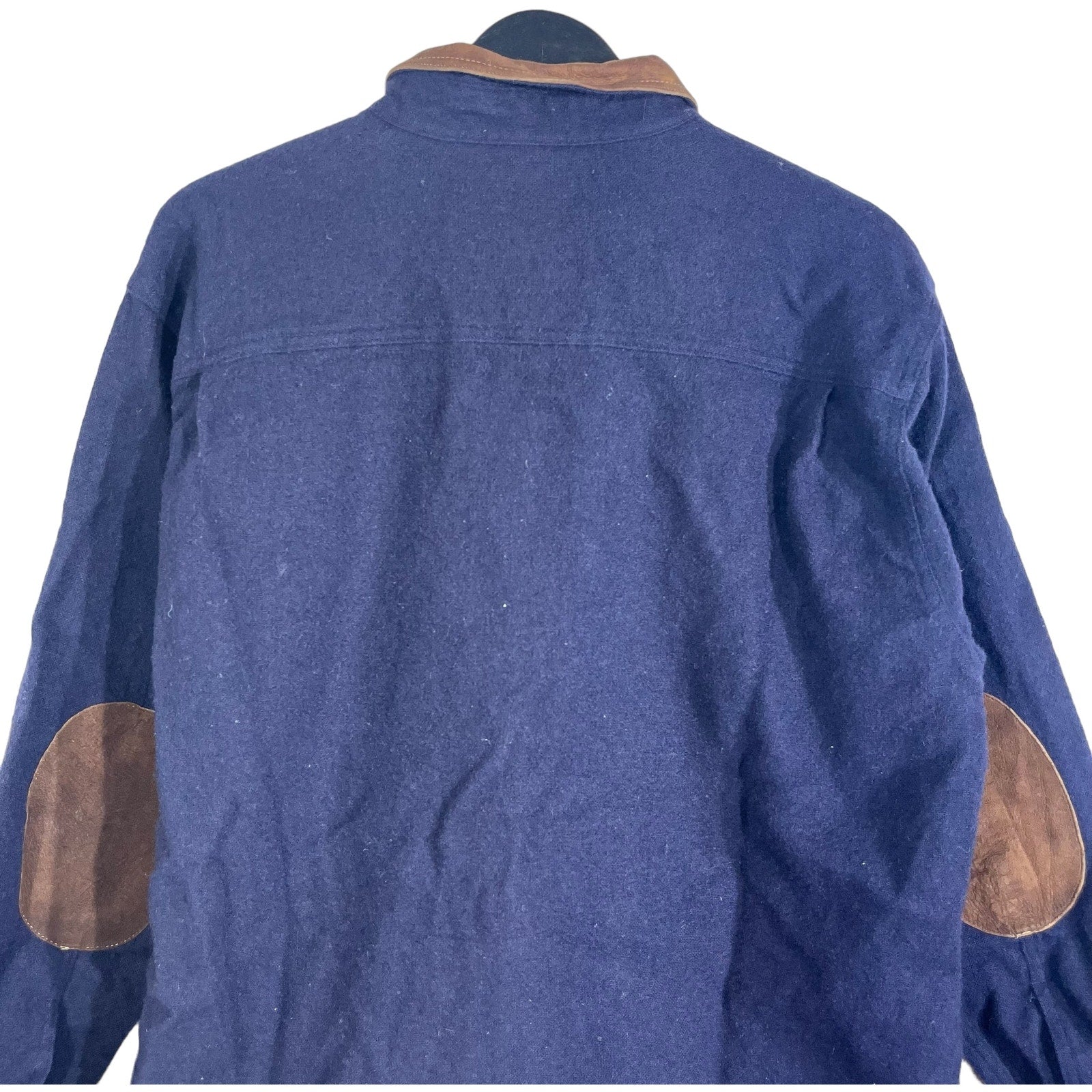 Collection of Woolrich Paded Elbow Long Sleeve Button Down in a gallery layout