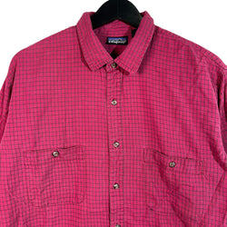 Collection of Patagonia Button Up Checkered Dress Shirt in a gallery layout