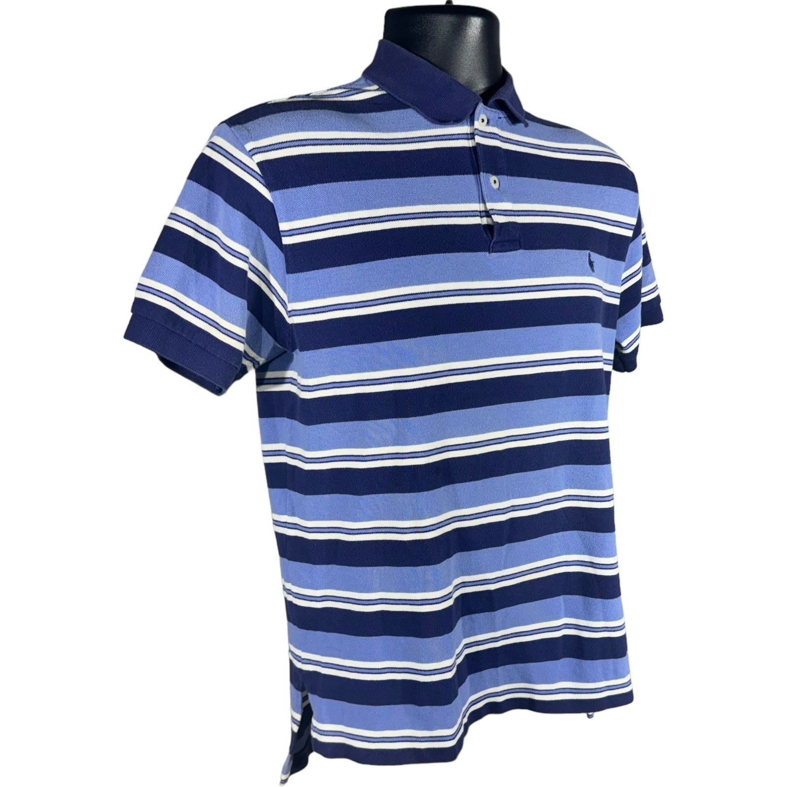 Collection of Polo Ralph Lauren Striped Short Sleeve Polo in a gallery layout