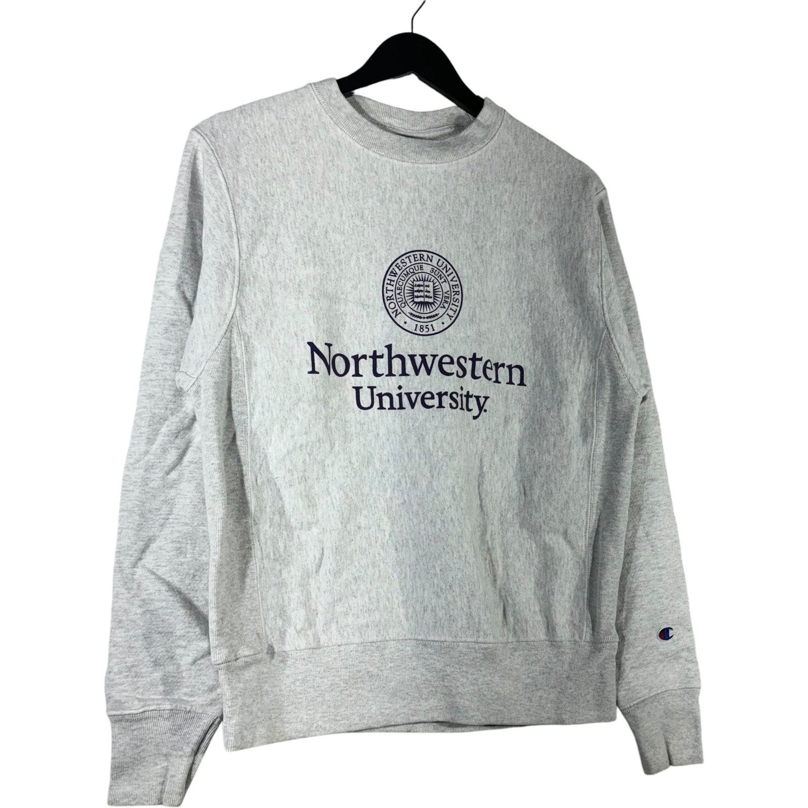 Collection of Champion North Western University Reverse Weave Crewneck in a gallery layout