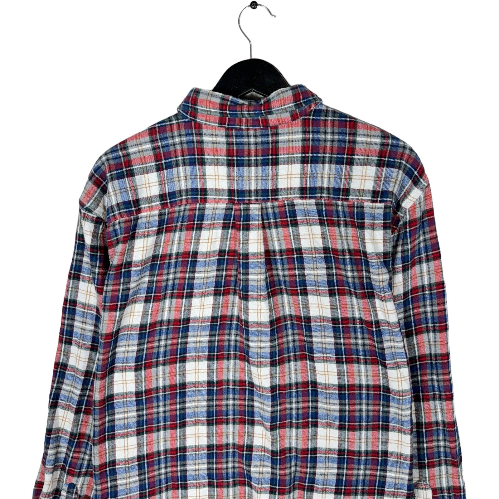 Collection of St John Bay Plaid Long Sleeve Flannel in a gallery layout