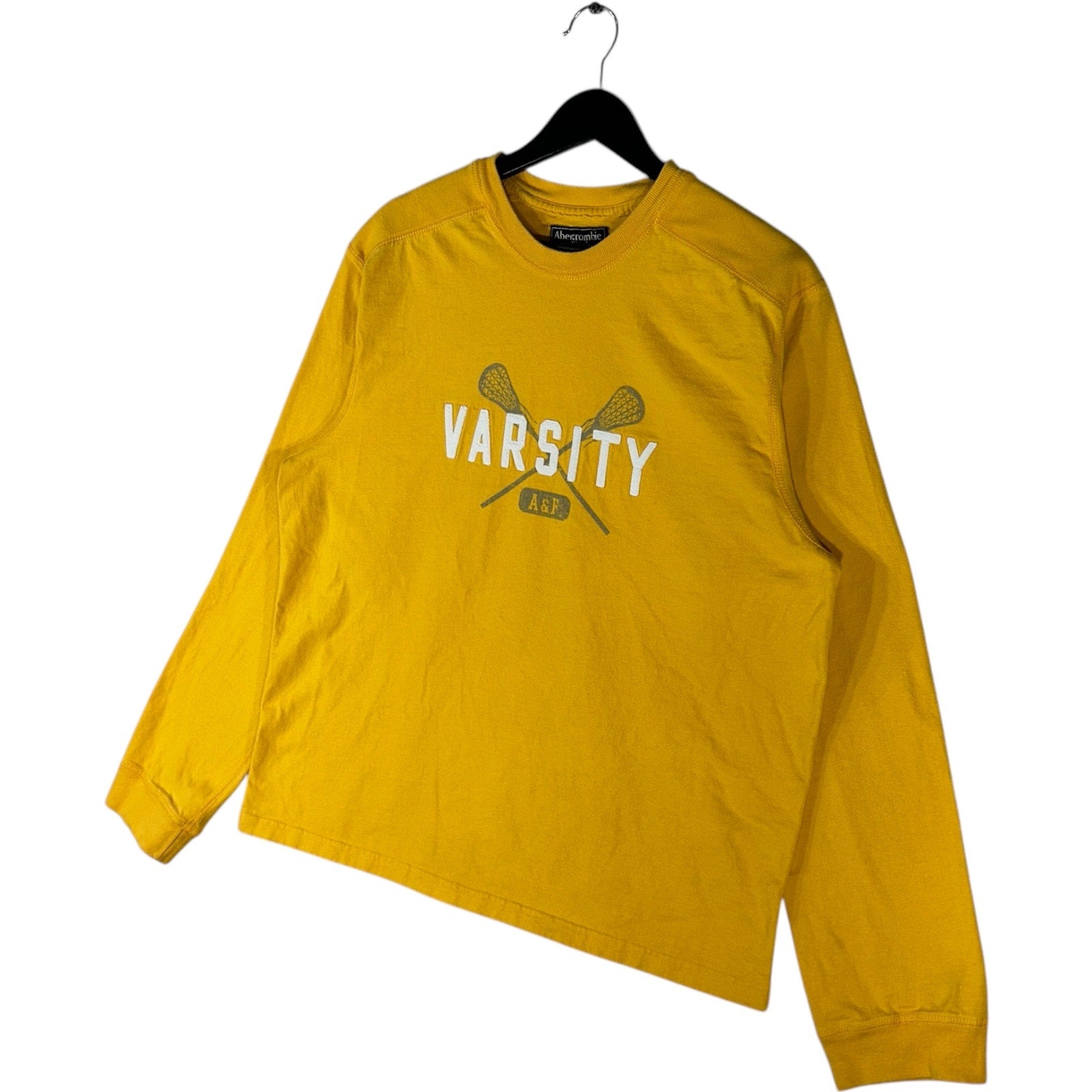 Collection of Abercrombie & Fitch Varsity Lacrosse Long Sleeve in a gallery layout