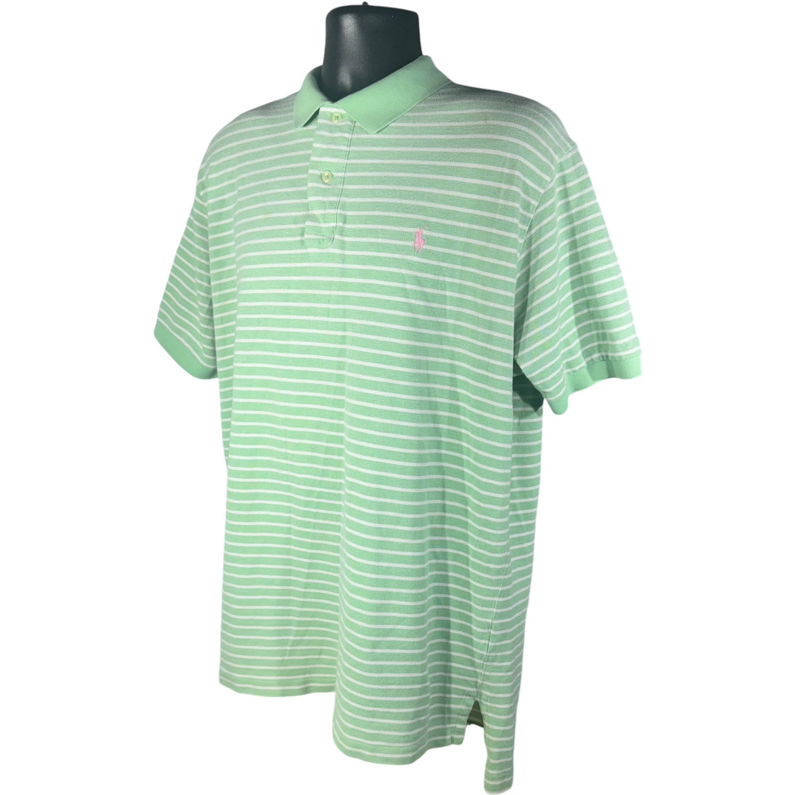 Collection of Polo Ralph Lauren Striped Short Sleeve Polo in a gallery layout