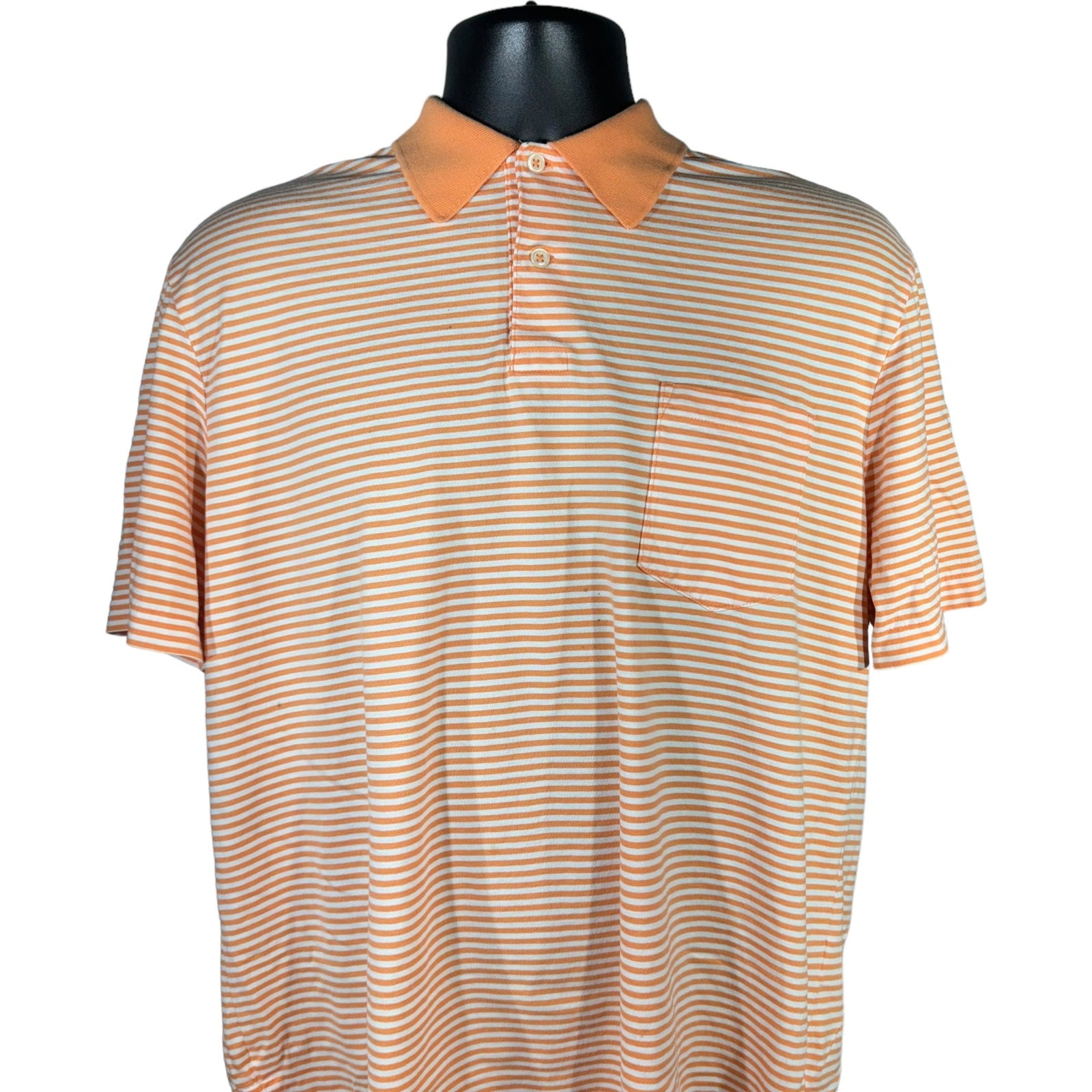 Collection of Polo Ralph Lauren Thin Striped Short Sleeve Polo in a gallery layout