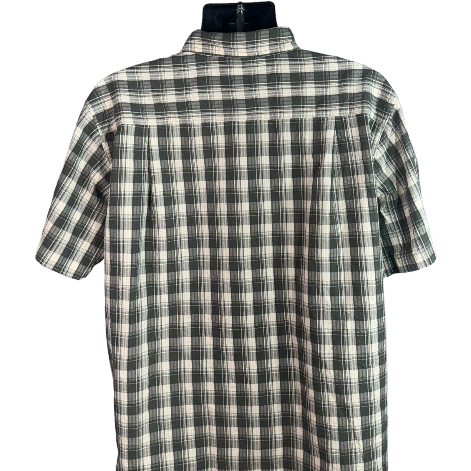 Collection of Patagonia Checkered Short Sleeve Button Up in a gallery layout