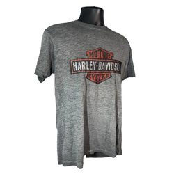 Collection of Harley Davidson Embroidered Logo Tee in a gallery layout