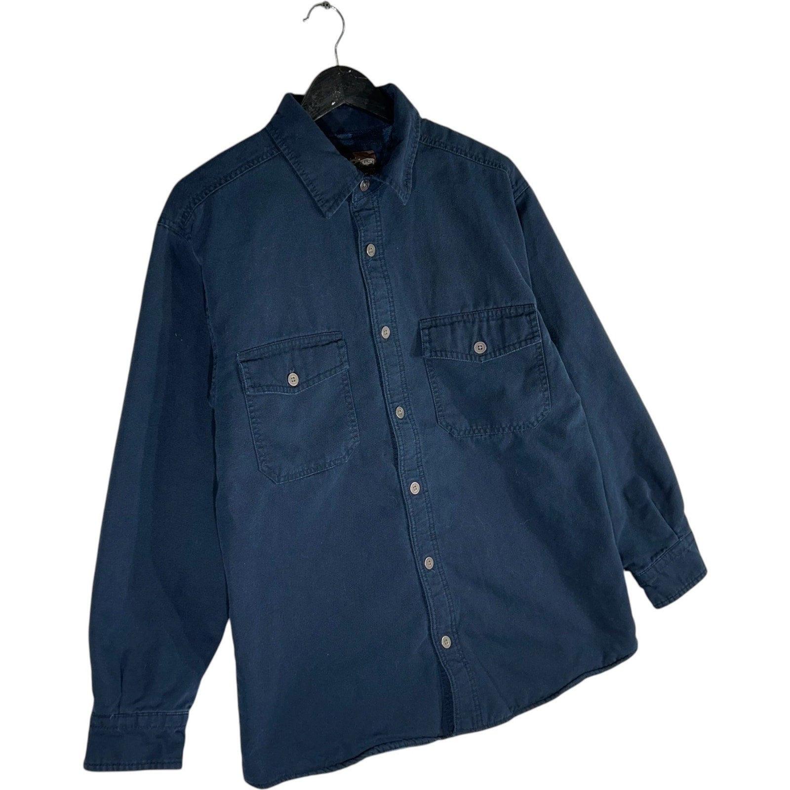 Collection of Levis Strauss & Co Long Sleeve Chamois Button Up Shirt in a gallery layout