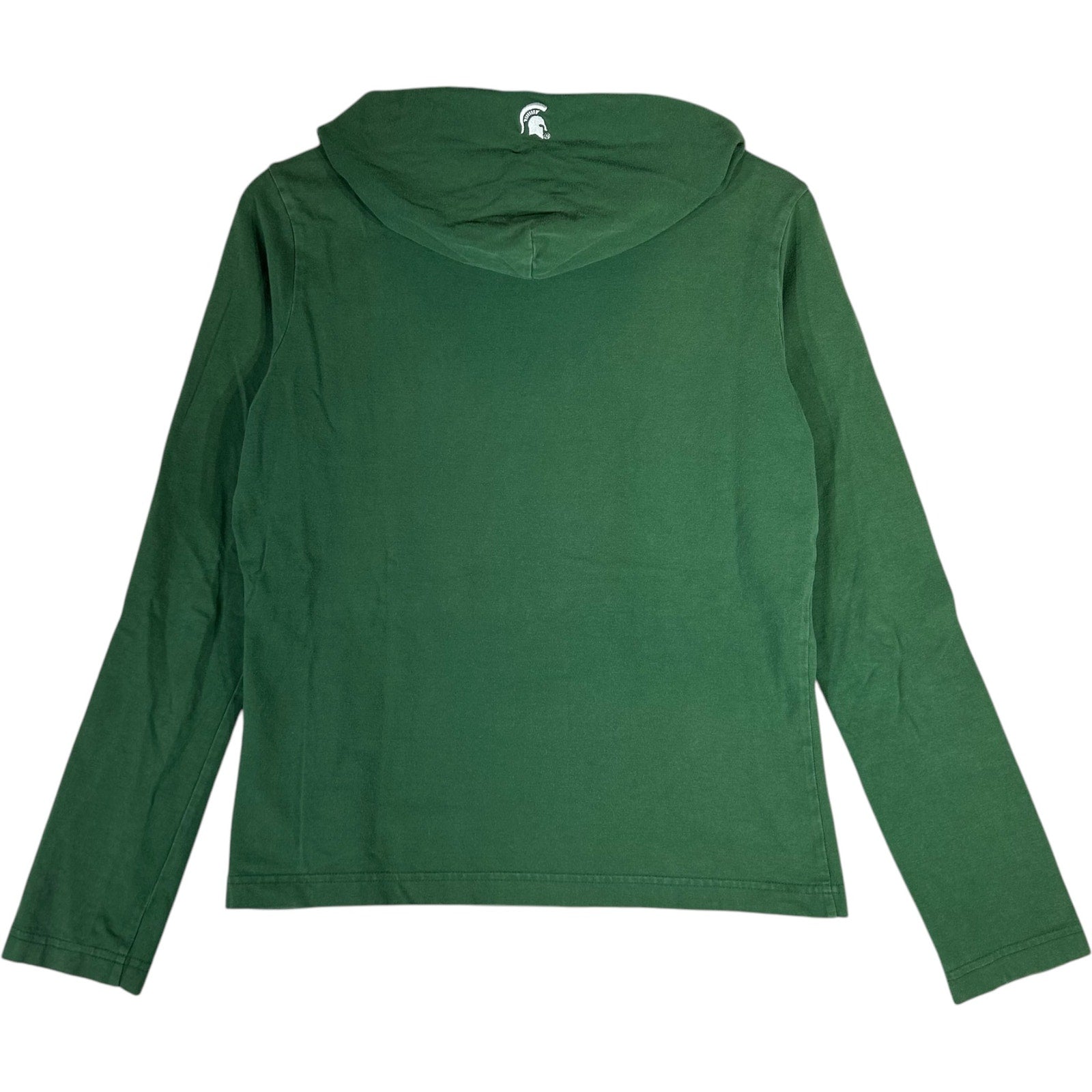 Collection of Youth Nike Center Swoosh Michigan State University Hoodie in a gallery layout