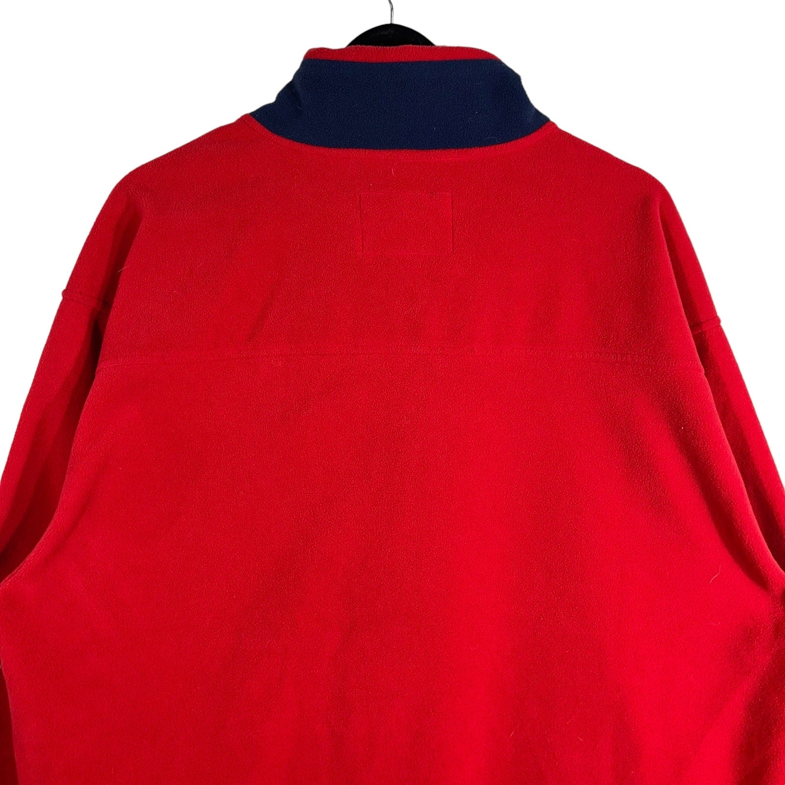 Collection of NFL New England Patriots Logo 1/4 Zip Fleece in a gallery layout