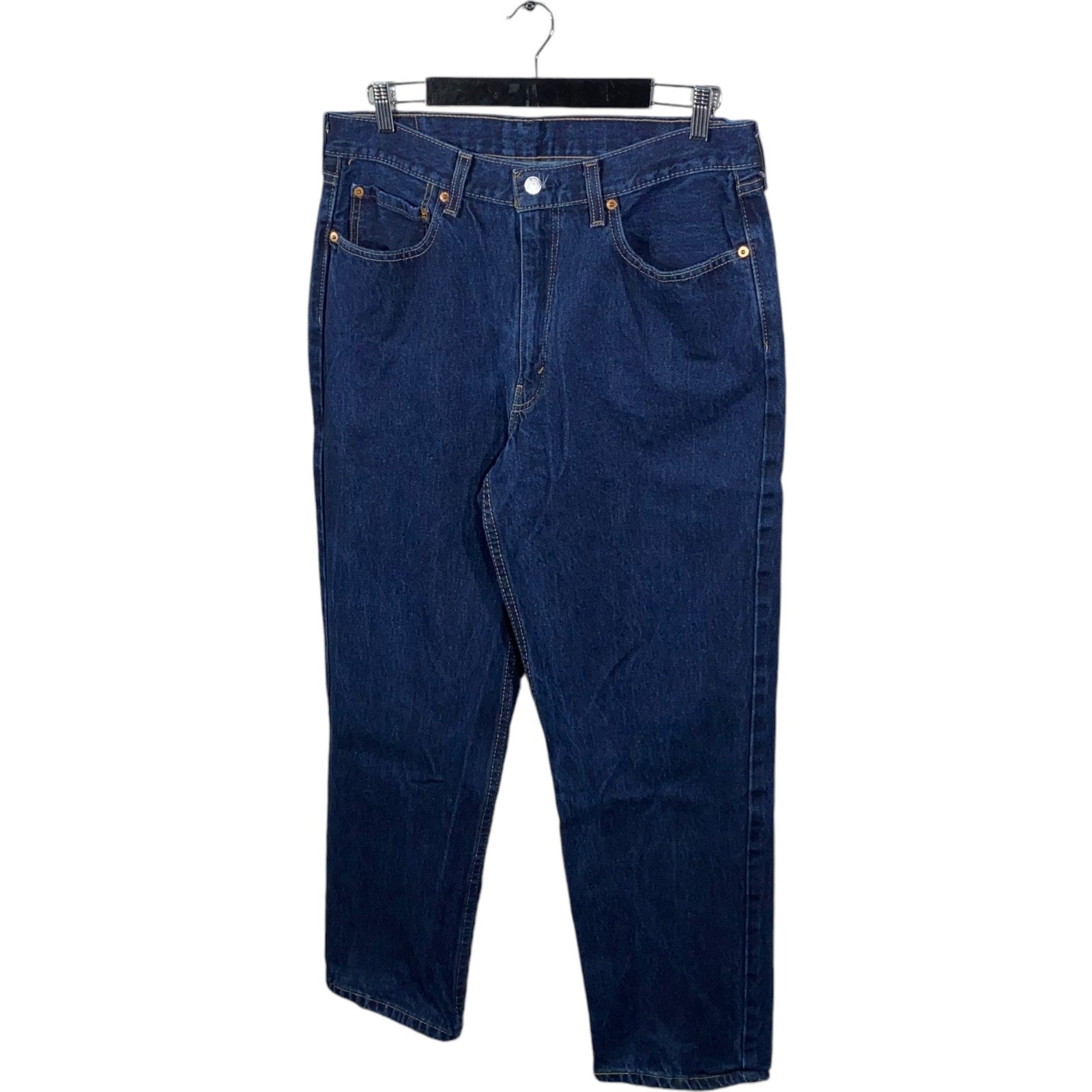 Collection of Levi's 550 Straight Leg Denim Jeans 36 x 30 in a gallery layout