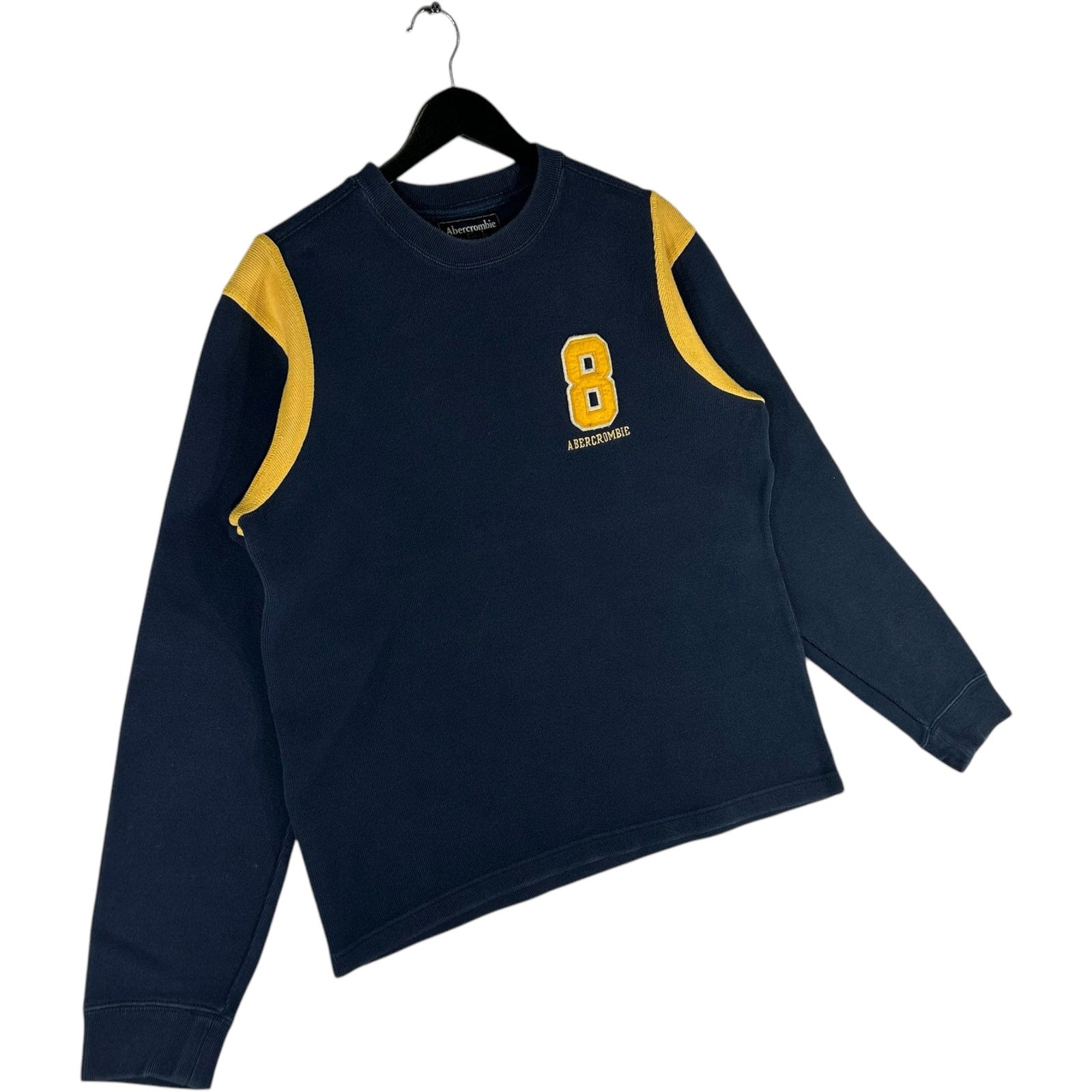 Collection of Abercrombie & Fitch #8 Crewneck in a gallery layout
