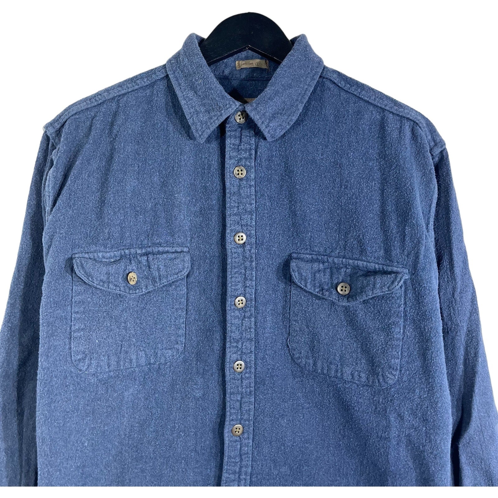 Collection of St. Johns Bay Chamois Cloth Long Sleeve Flannel in a gallery layout