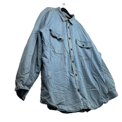 Collection of Northwest Territory Fleece Lined Denim Button Down in a gallery layout