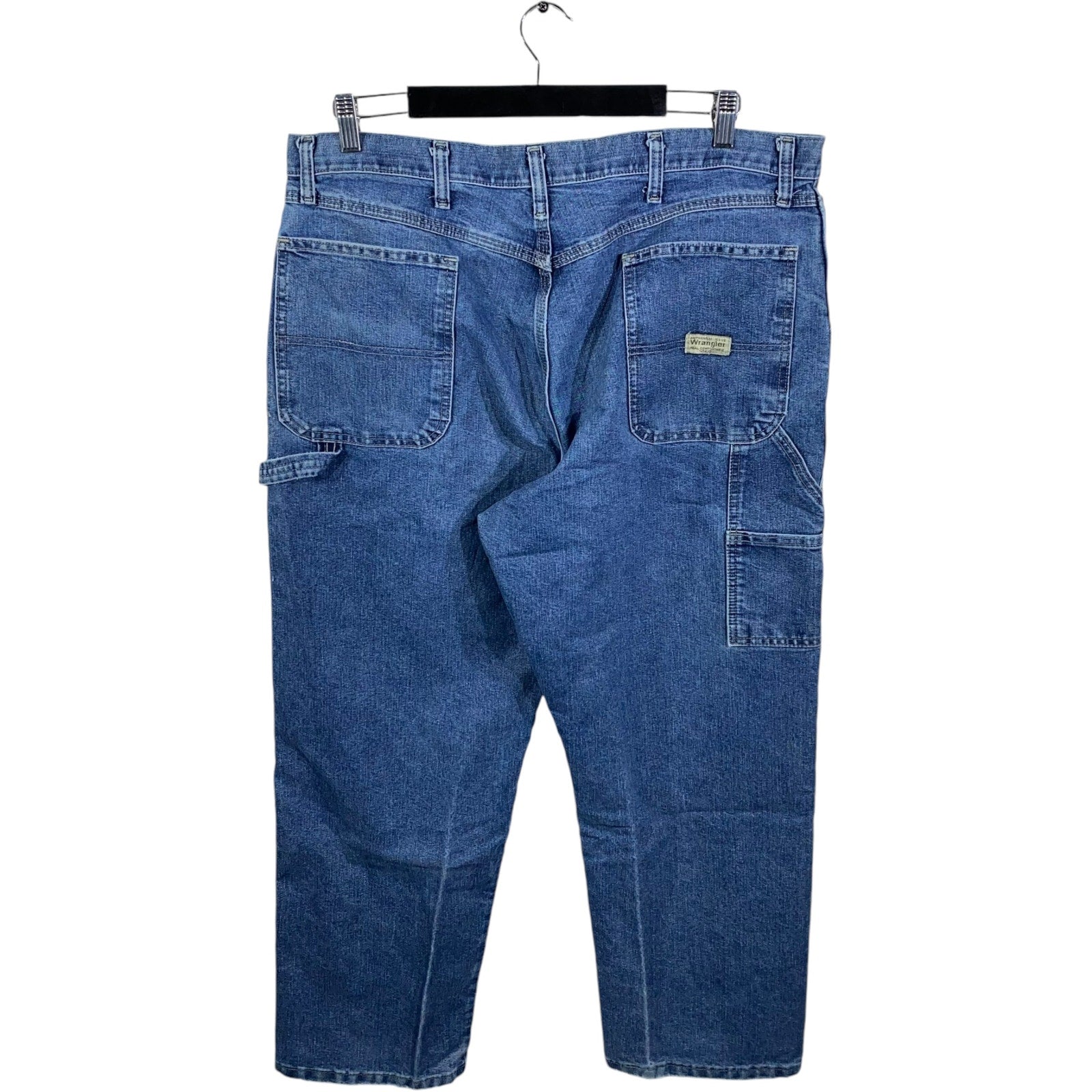 Collection of Wrangler Denim Straight Leg Jeans in a gallery layout