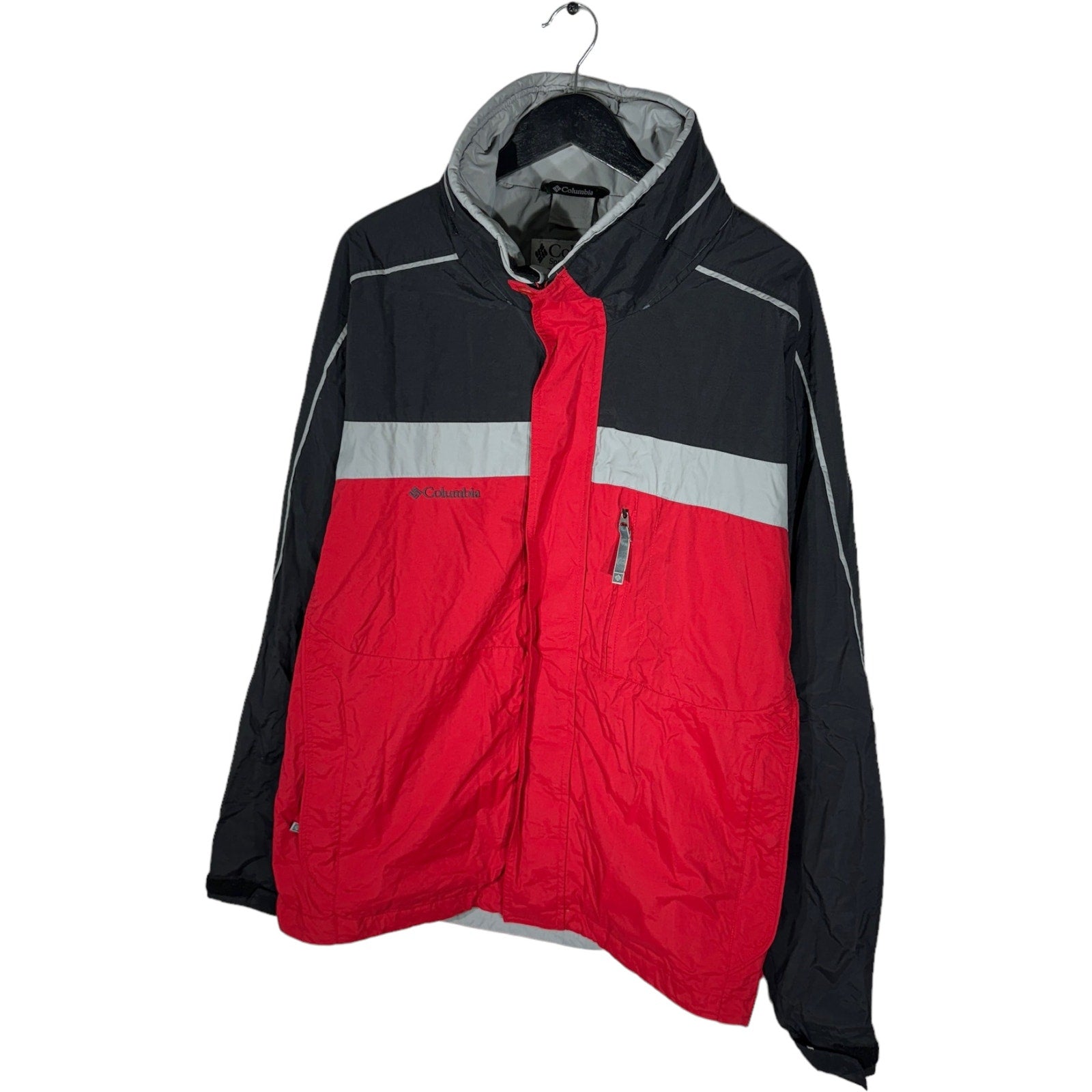 Collection of Columbia Full Zip Rain Jacket in a gallery layout