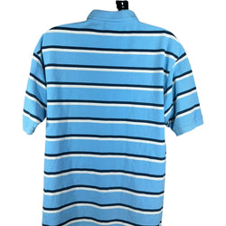 Collection of Lacoste Striped Short Sleeve Polo in a gallery layout