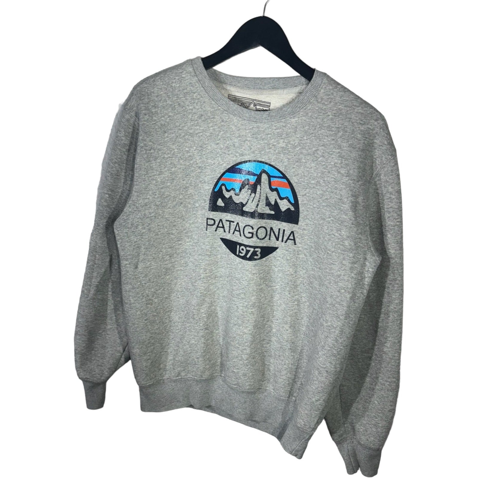 Collection of Patagonia Mountain Logo Crewneck in a gallery layout