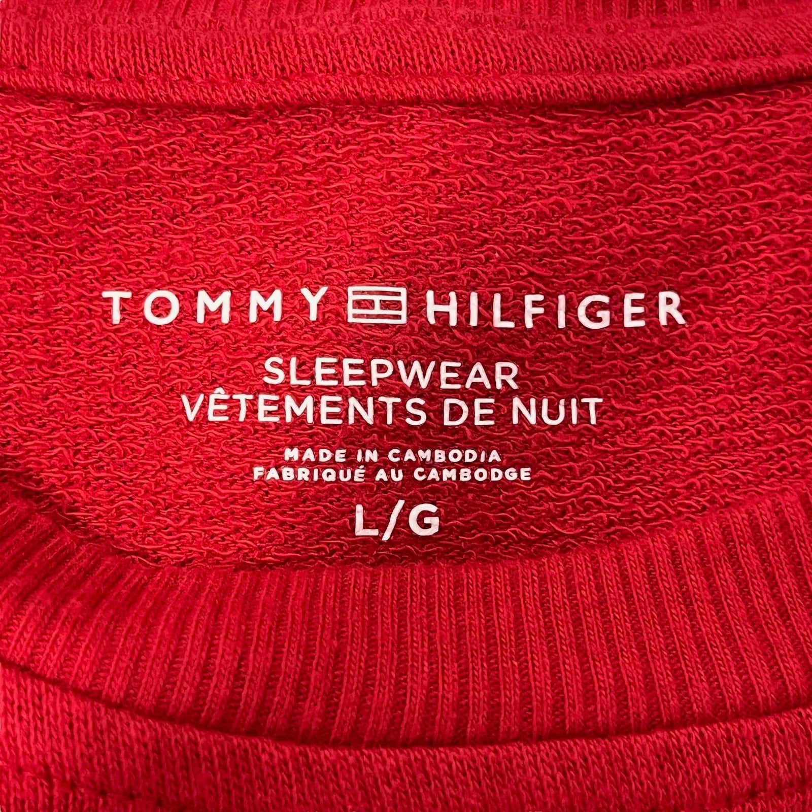 Collection of Tommy Hilfiger Spellout Crewneck in a gallery layout